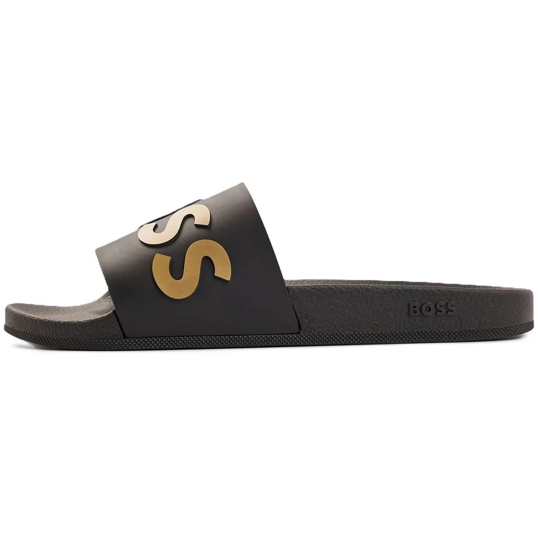 Boss Bay Logo Sliders, Branding Strap Sandals - Image 17