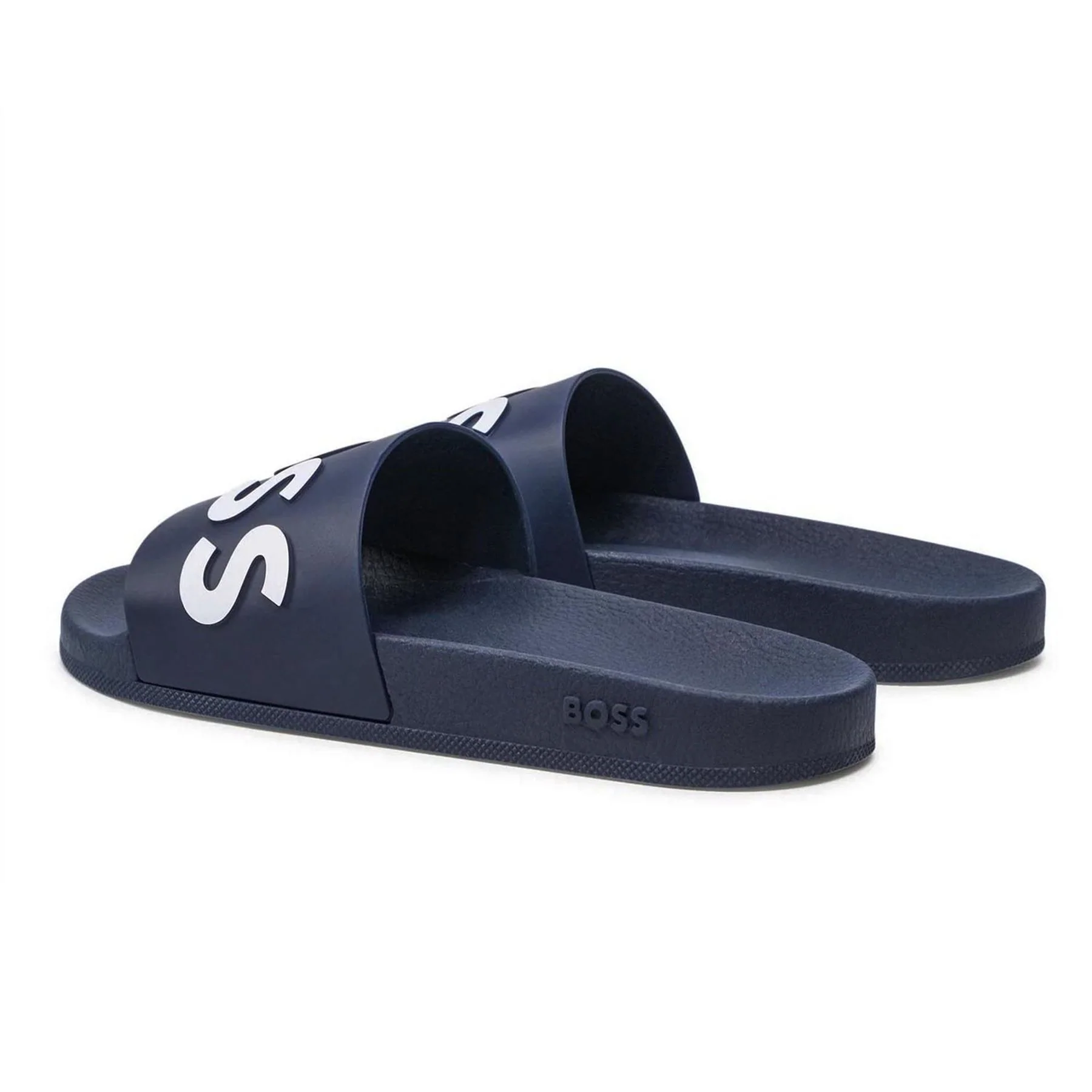 Boss Bay Logo Sliders, Branding Strap Sandals - Image 2