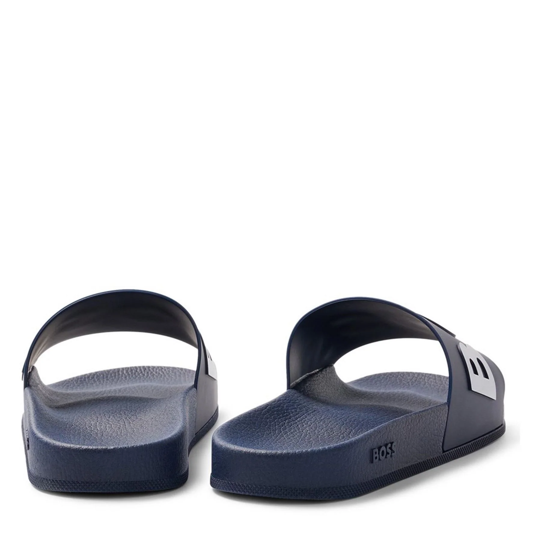 Boss Bay Logo Sliders, Branding Strap Sandals - Image 9