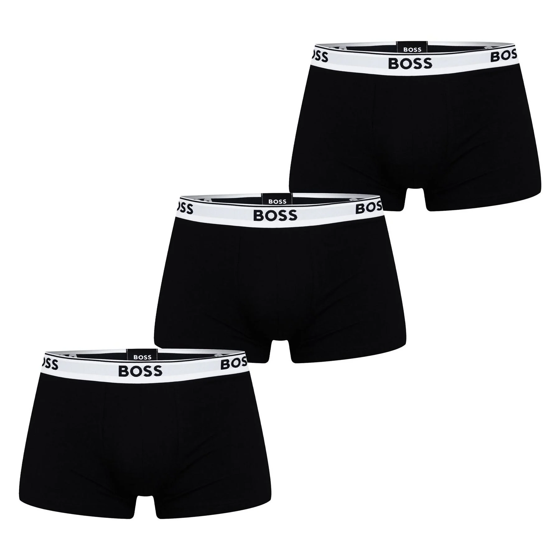 Boss BOSS Bodywear 3 Pack Boxer Shorts with Logo Detail - Image 41