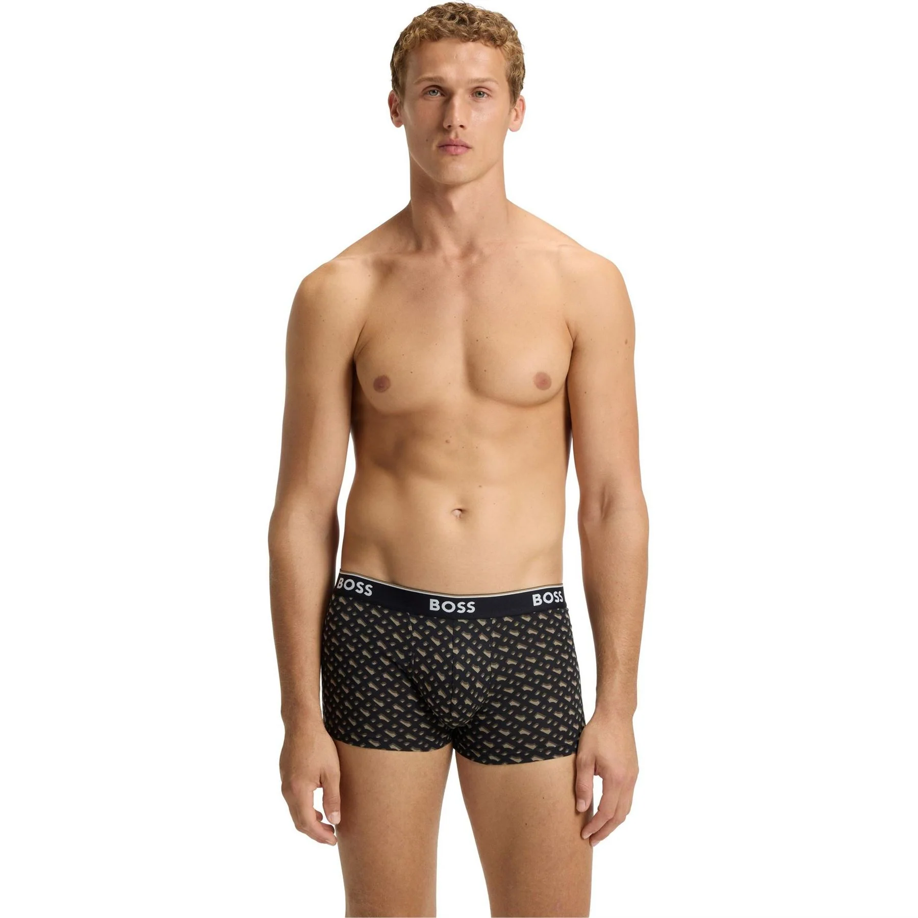 Boss BOSS Bodywear 3 Pack Boxer Shorts with Logo Detail - Image 79