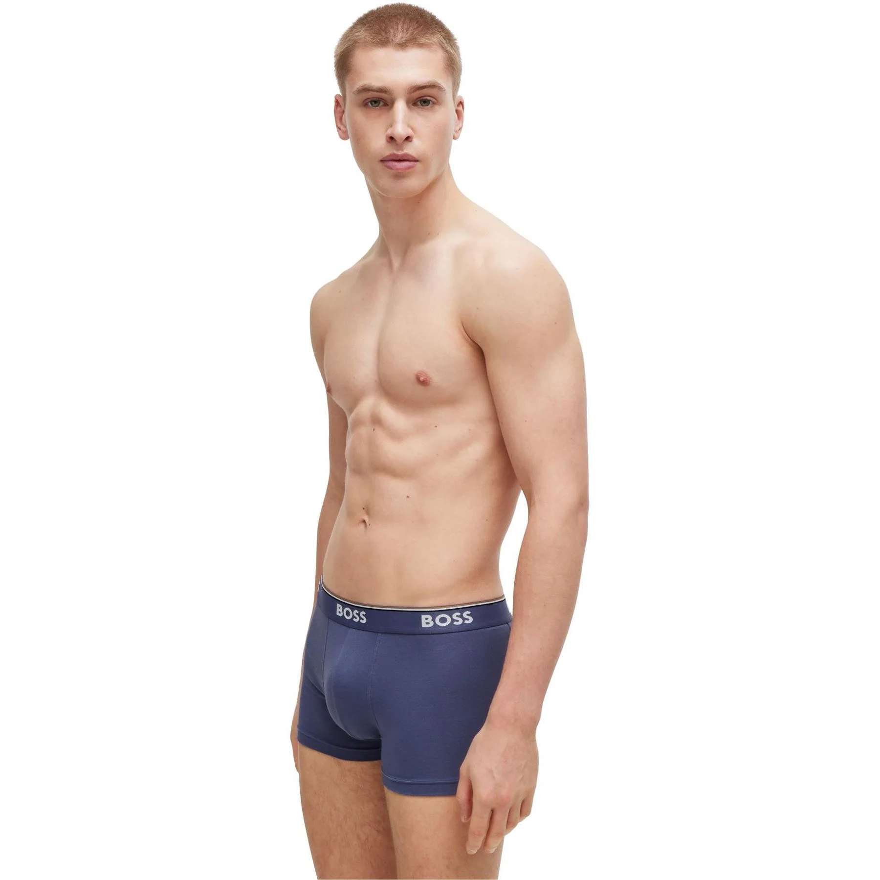 Boss BOSS Bodywear 3 Pack Boxer Shorts with Logo Detail - Image 83