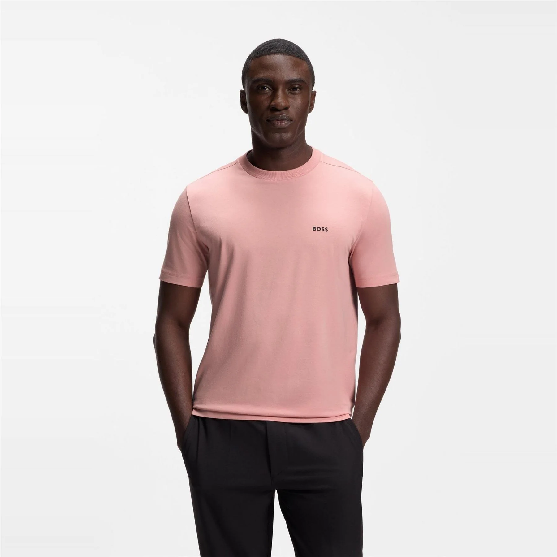 Boss BOSS GREEN T Shirt with Logo Design Stretch Cotton - Image 42