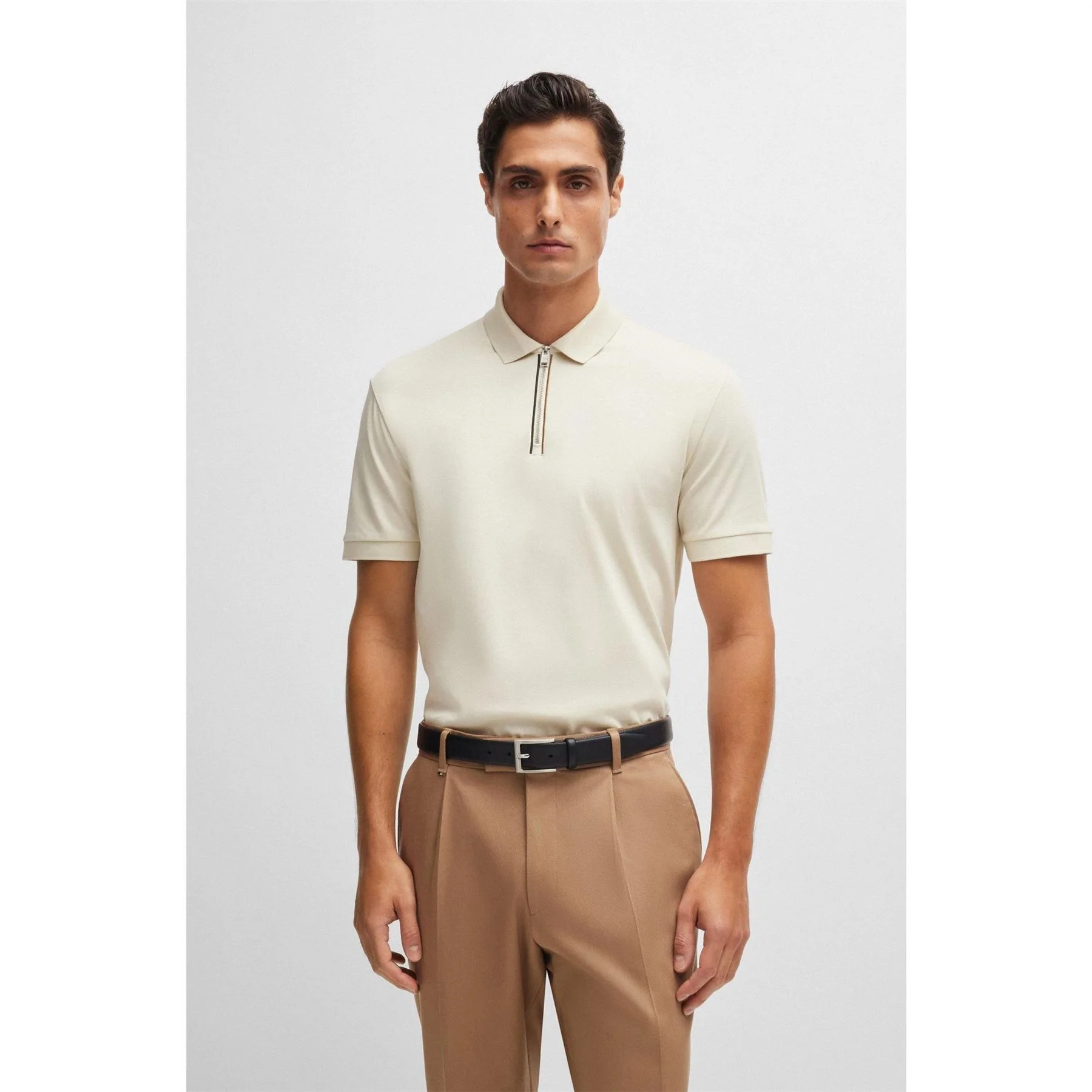Boss C Polong Sleeve T-Shirton 36 Short Sleeve Polo - Image 4