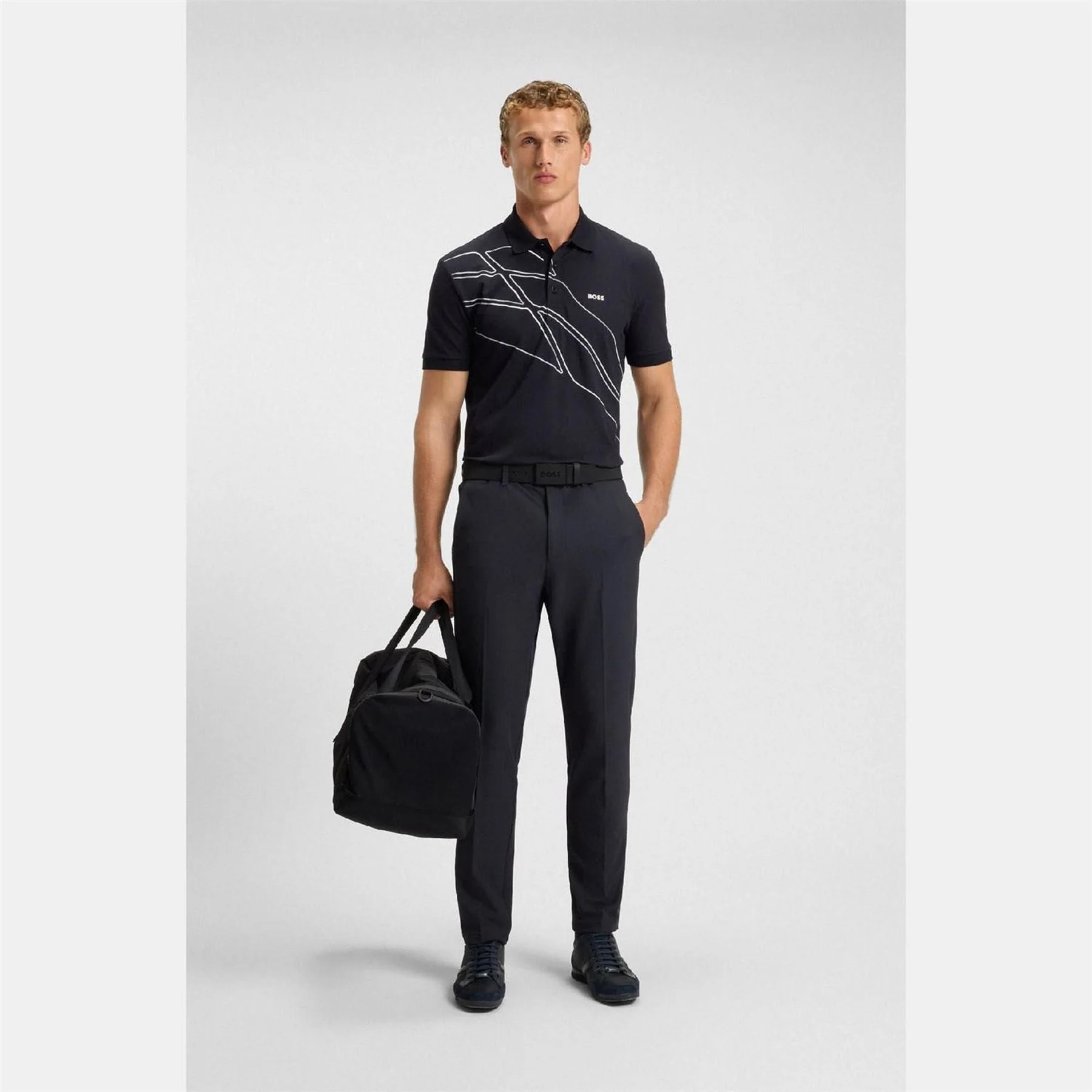 Boss Commuter Regular Fit Trousers - Image 4