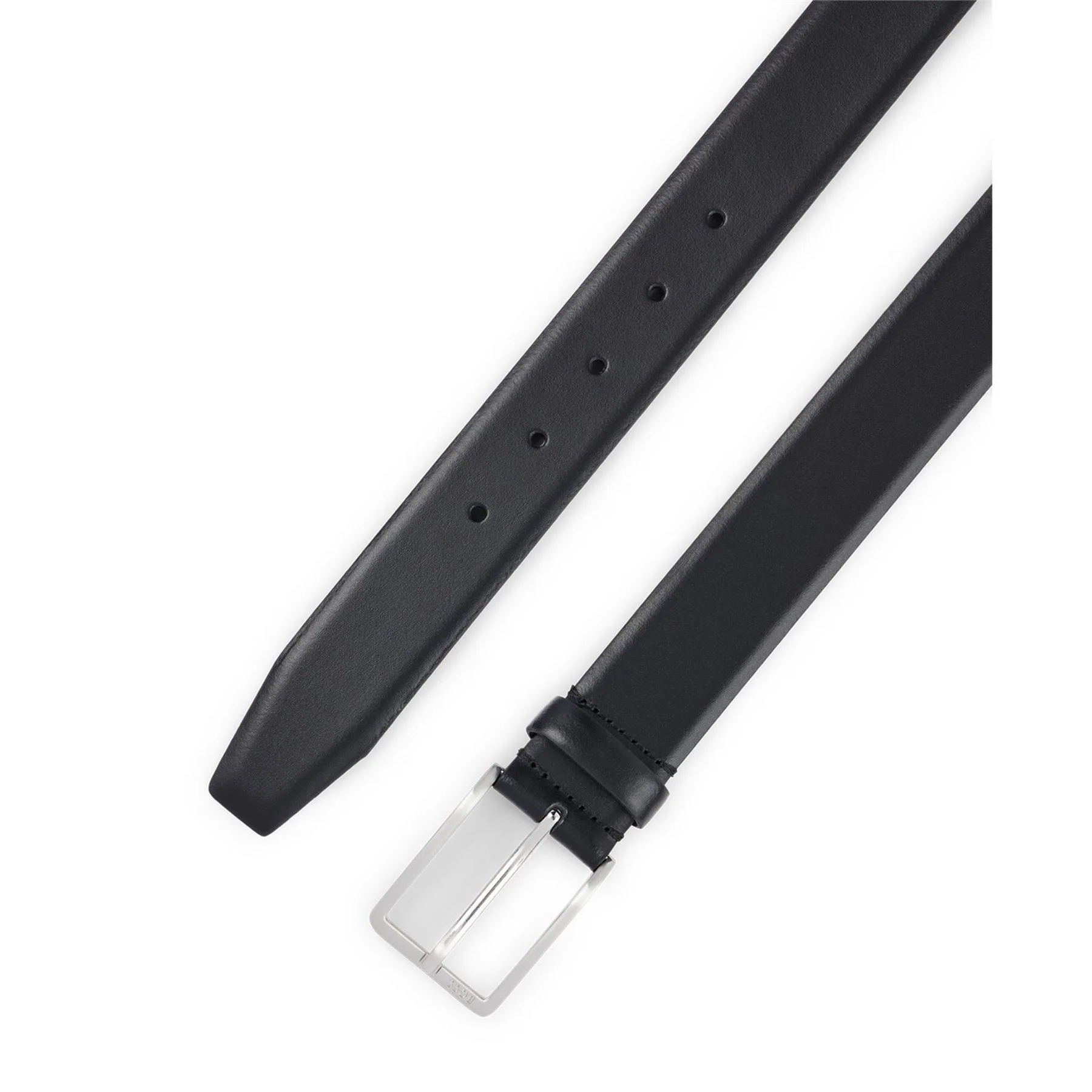 Boss Leather Pin Buckle Logo Belt - Image 3