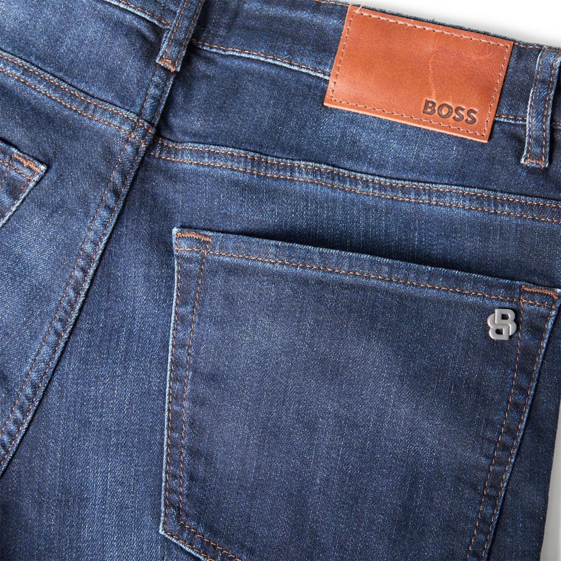Boss Maine Five Pocket Slim Fit Jeans - Image 4