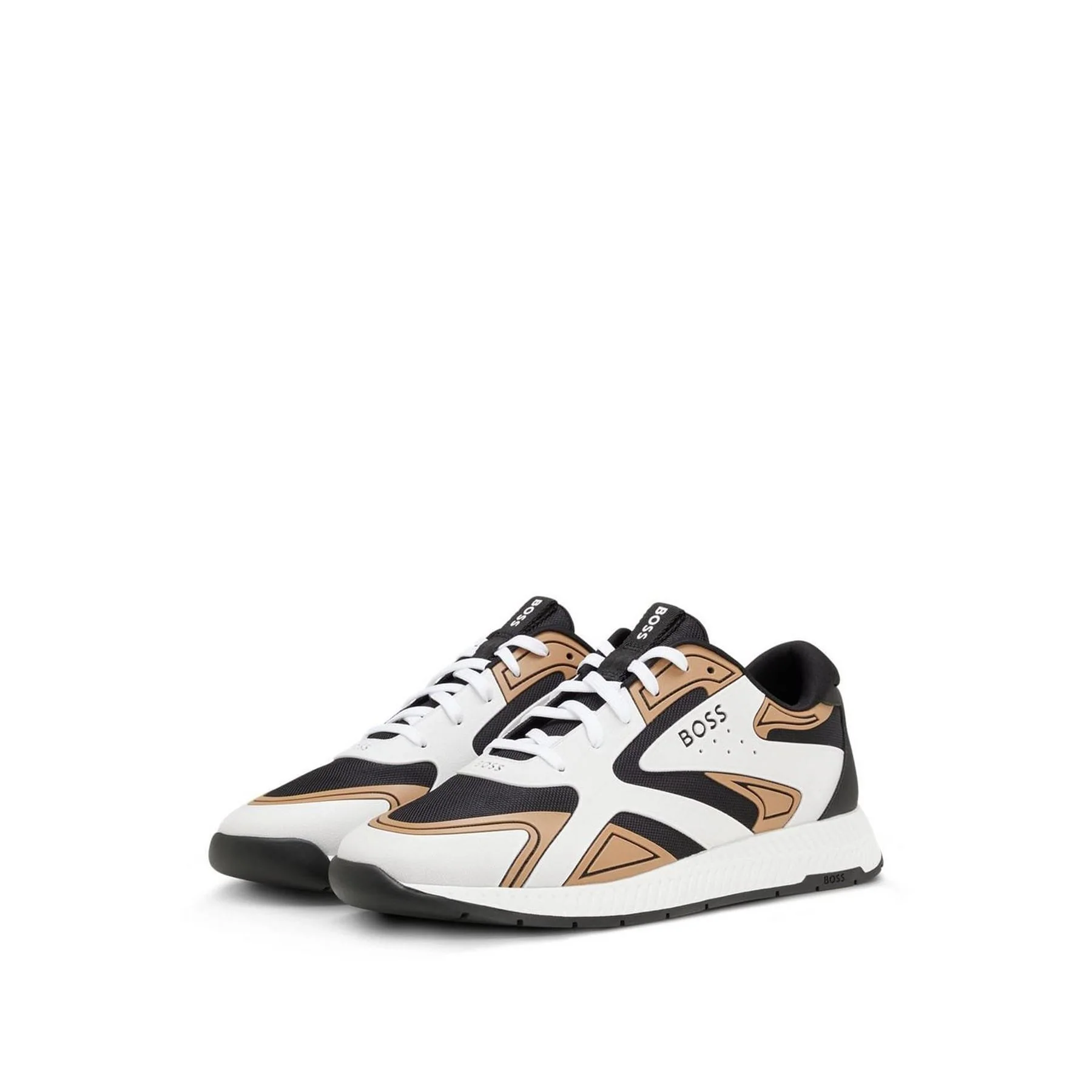 Boss Mens Titanium Runn Thm 10249931 01 Low Top Trainers - Image 3
