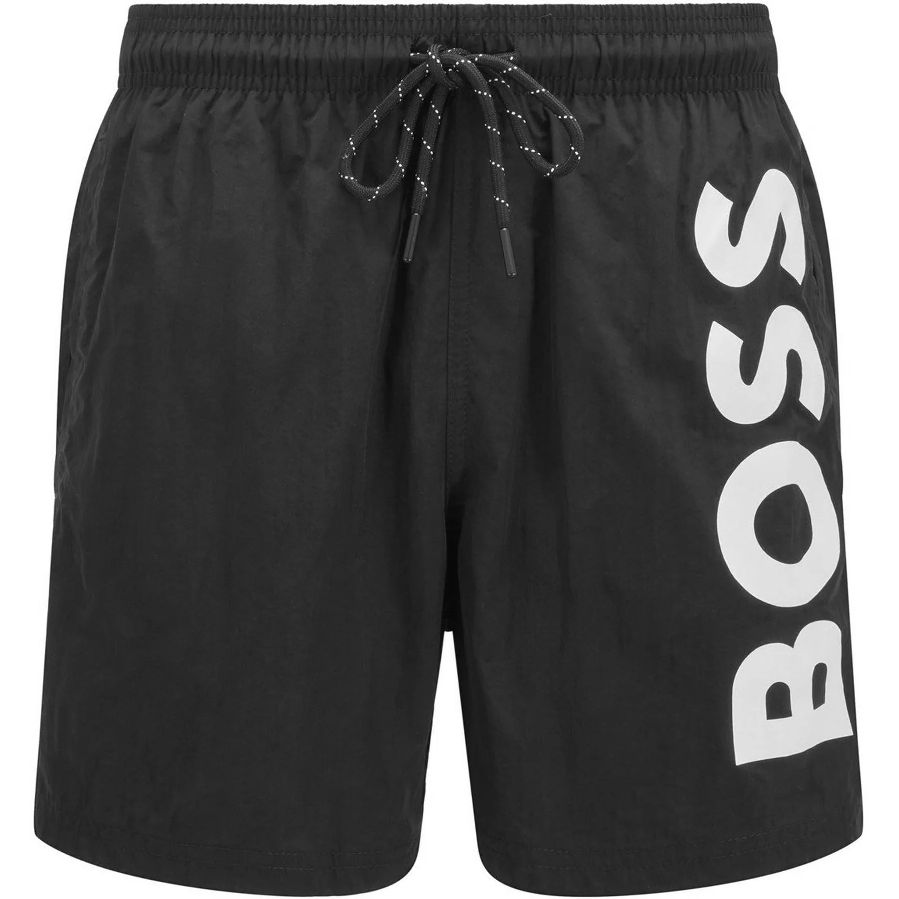 Boss Octopus Swim Shorts With Bold Branding - Image 8