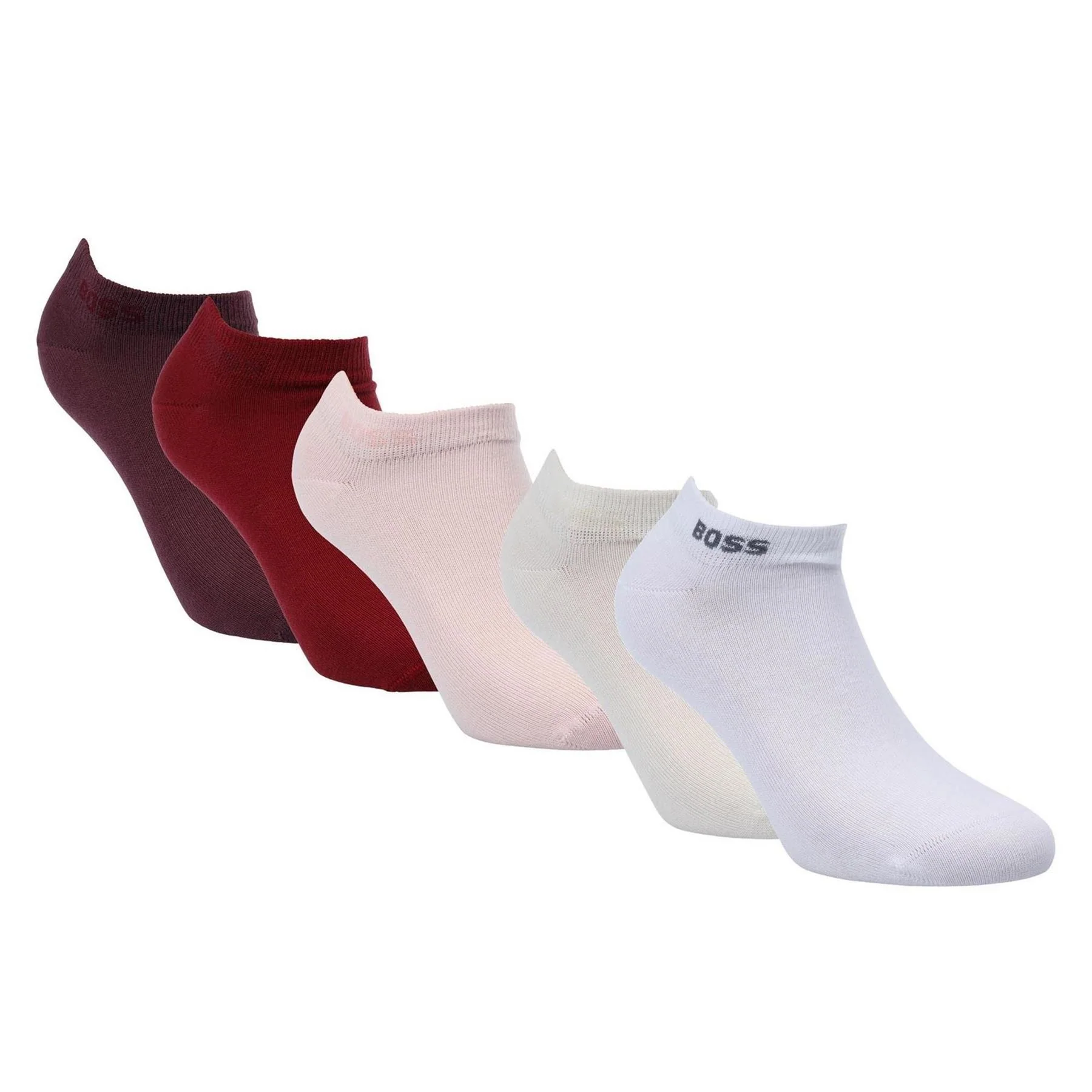 Boss Pack Of Ankle Socks With Logo Details