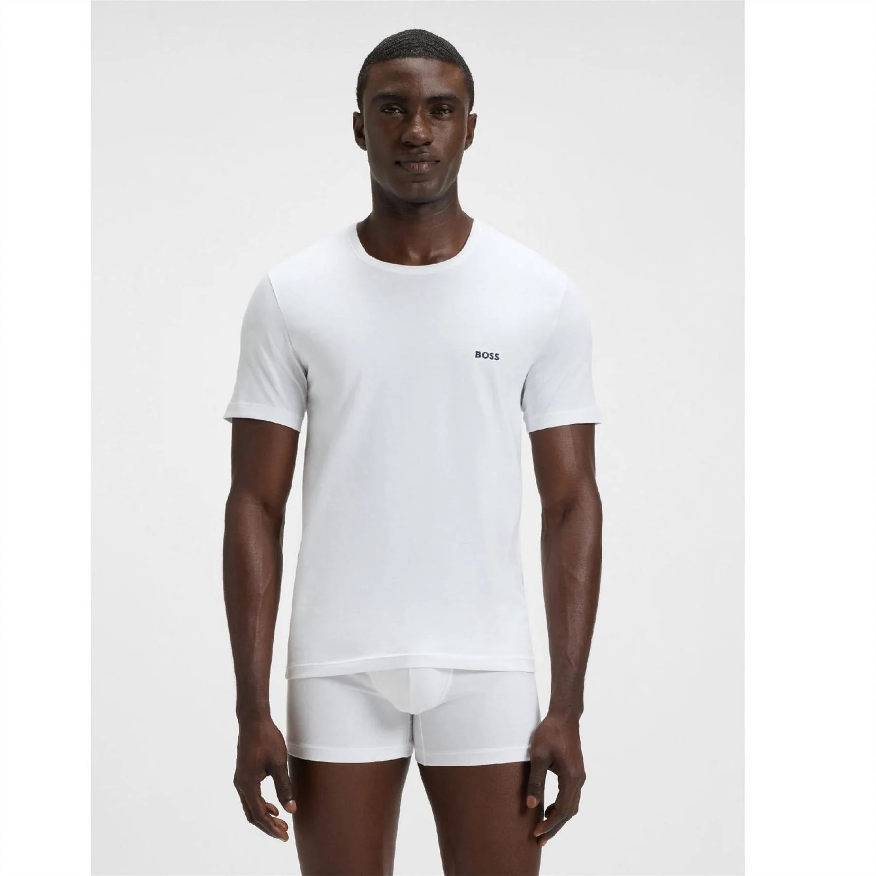 Boss Pack Of Logo Embroidered T-Shirts - Image 2