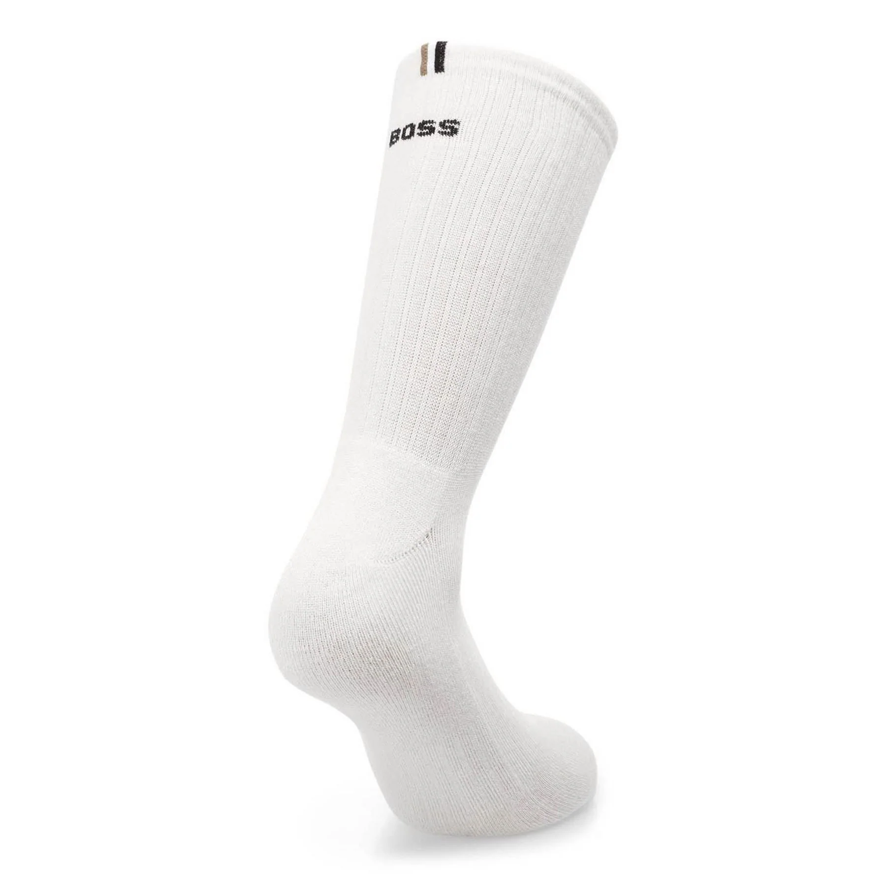 Boss Pack Of Quarter Length Socks With Logo Details - Image 3