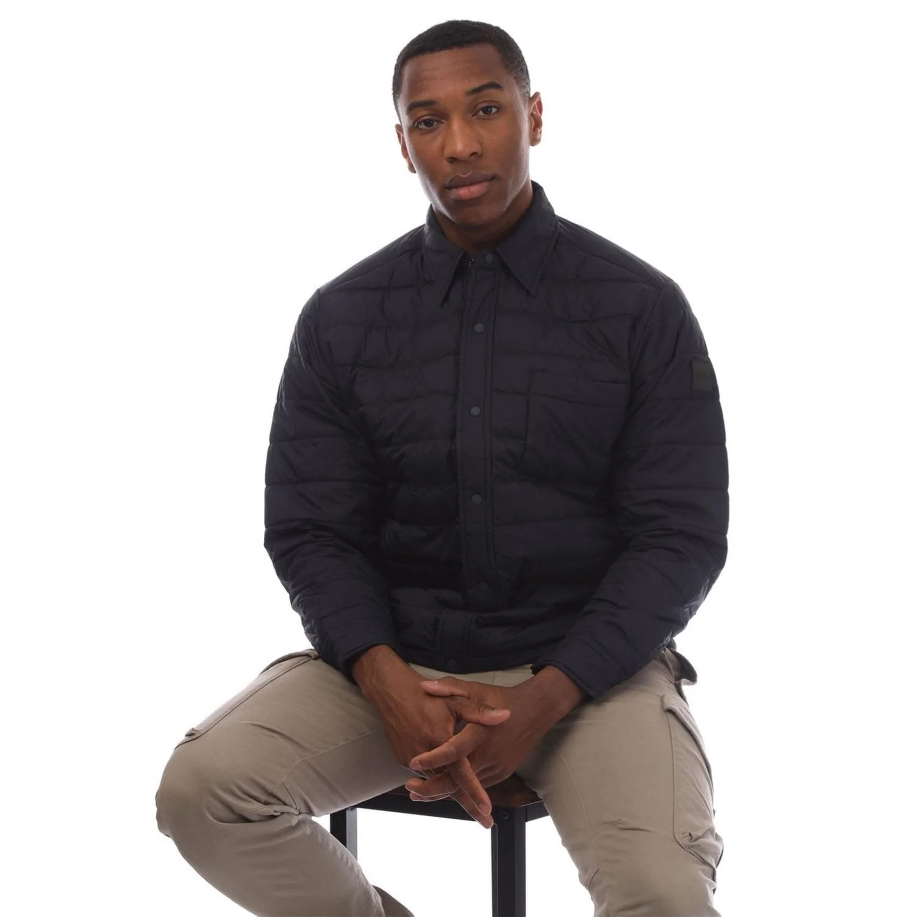 Boss Padded Overshirt - Image 4