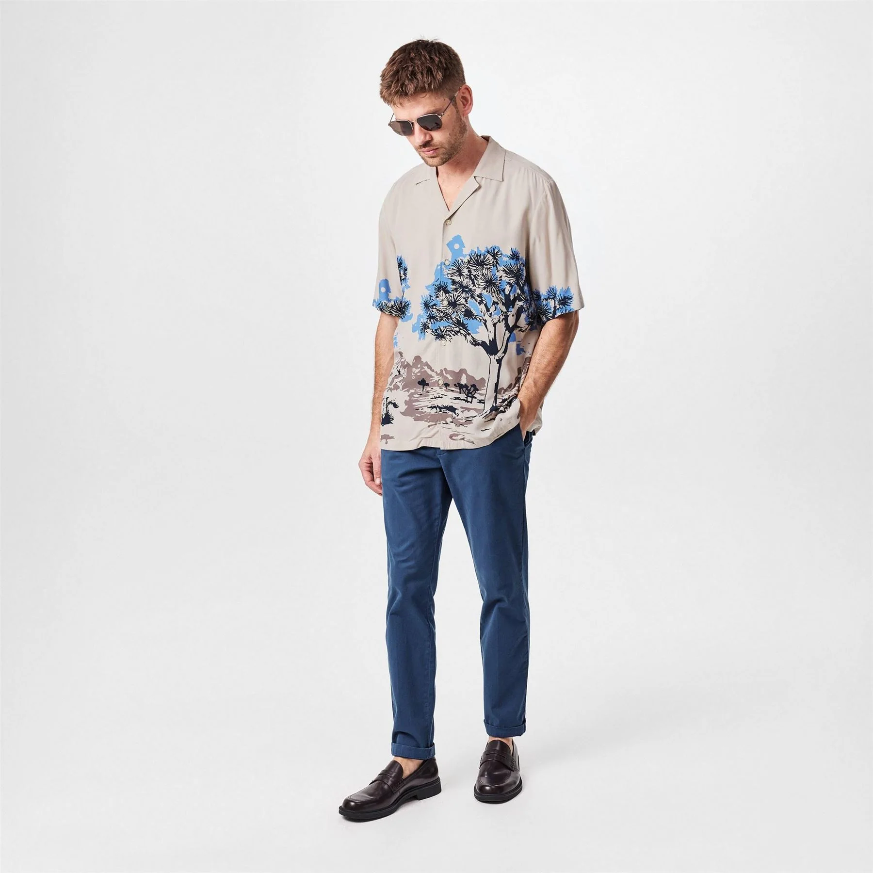 Boss Rayer M Patterned Short Sleeve Shirt - Image 6