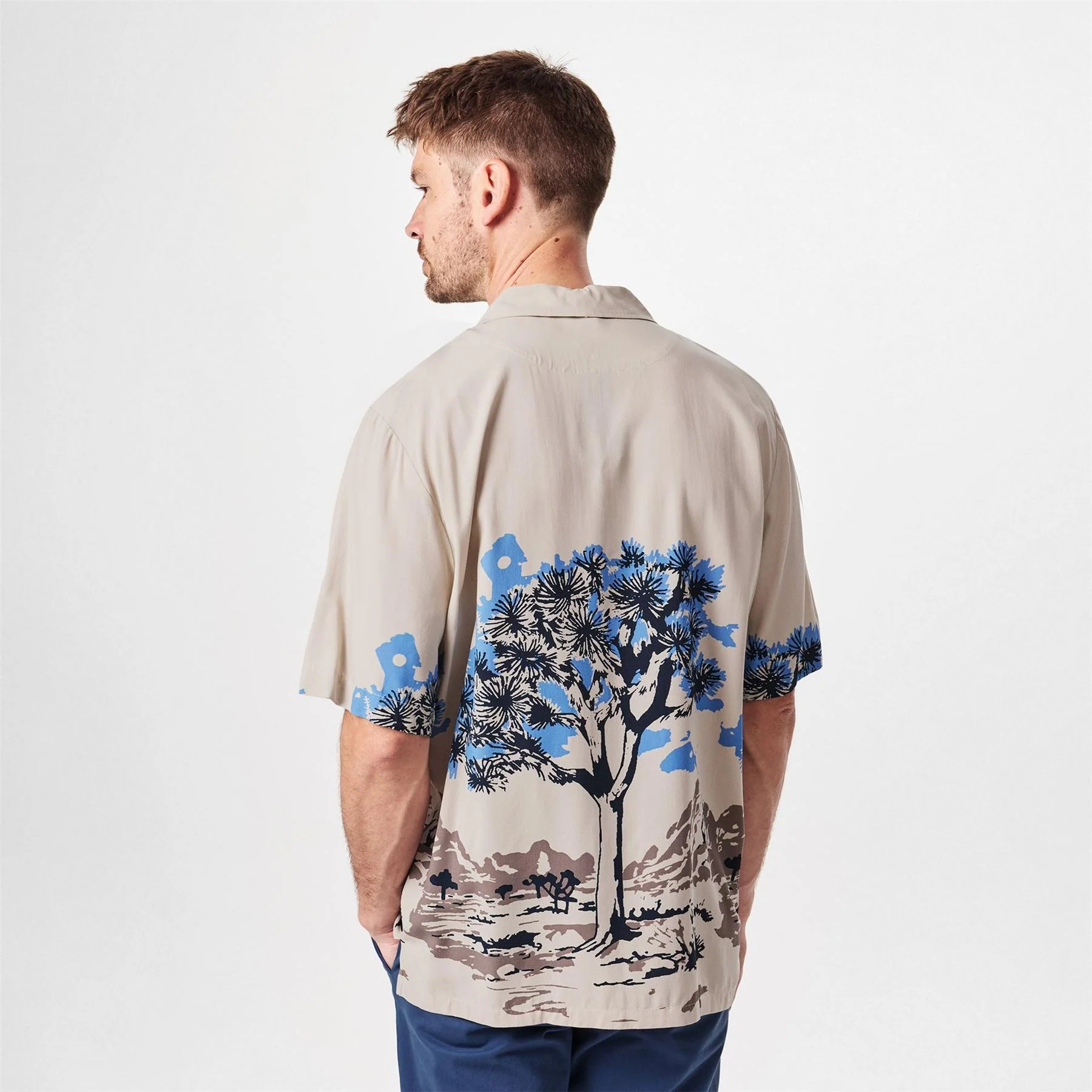 Boss Rayer M Patterned Short Sleeve Shirt - Image 4