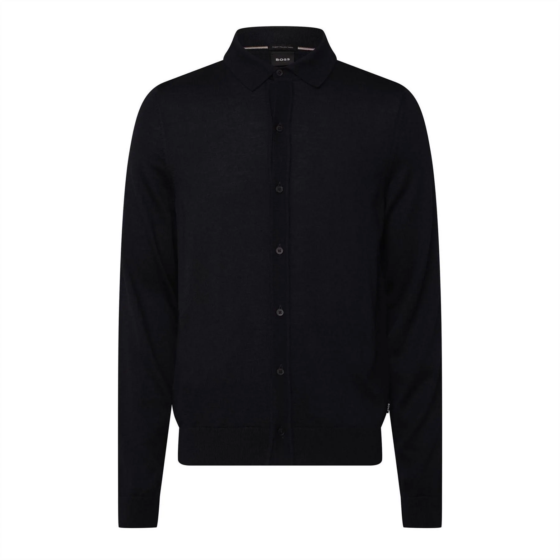 Boss Regular FiT-Shirt In Virgin Wool