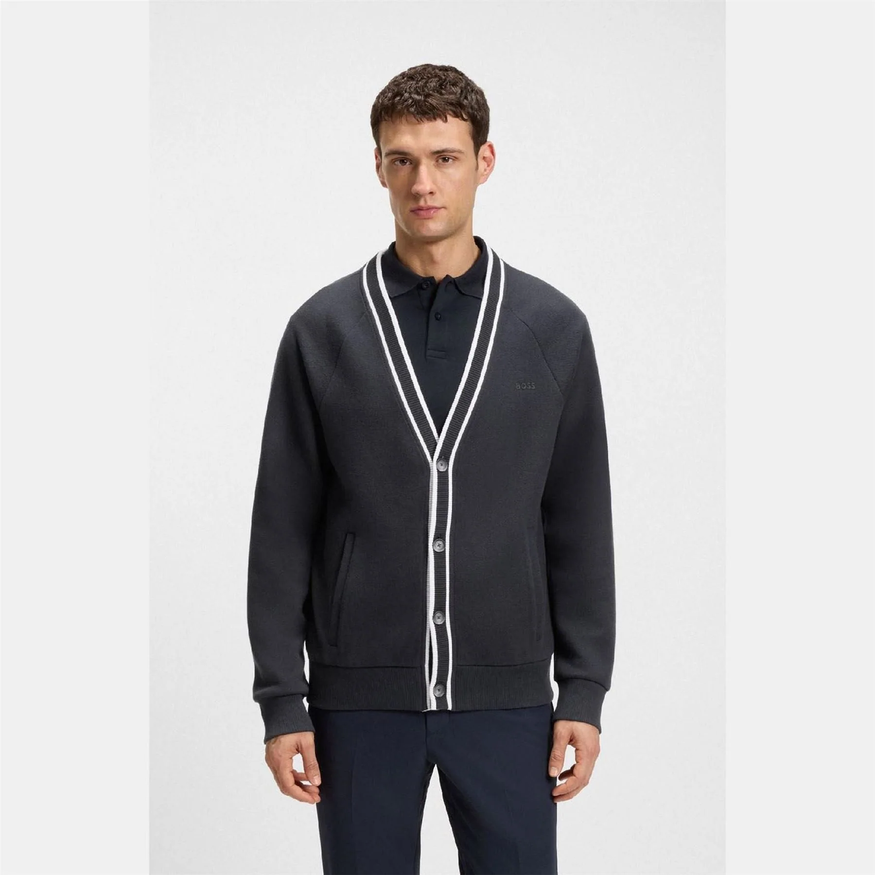 Boss Relaxed Fit Cardigan - Image 2