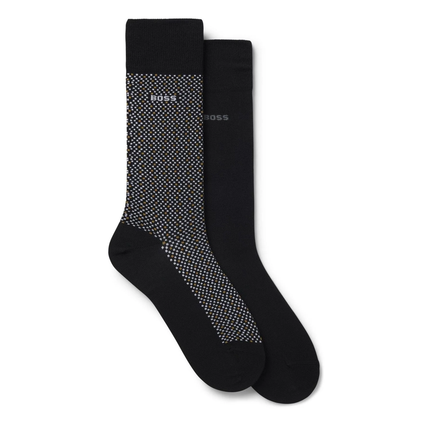 Boss 2 Pack Mini Cube Crew Long Socks