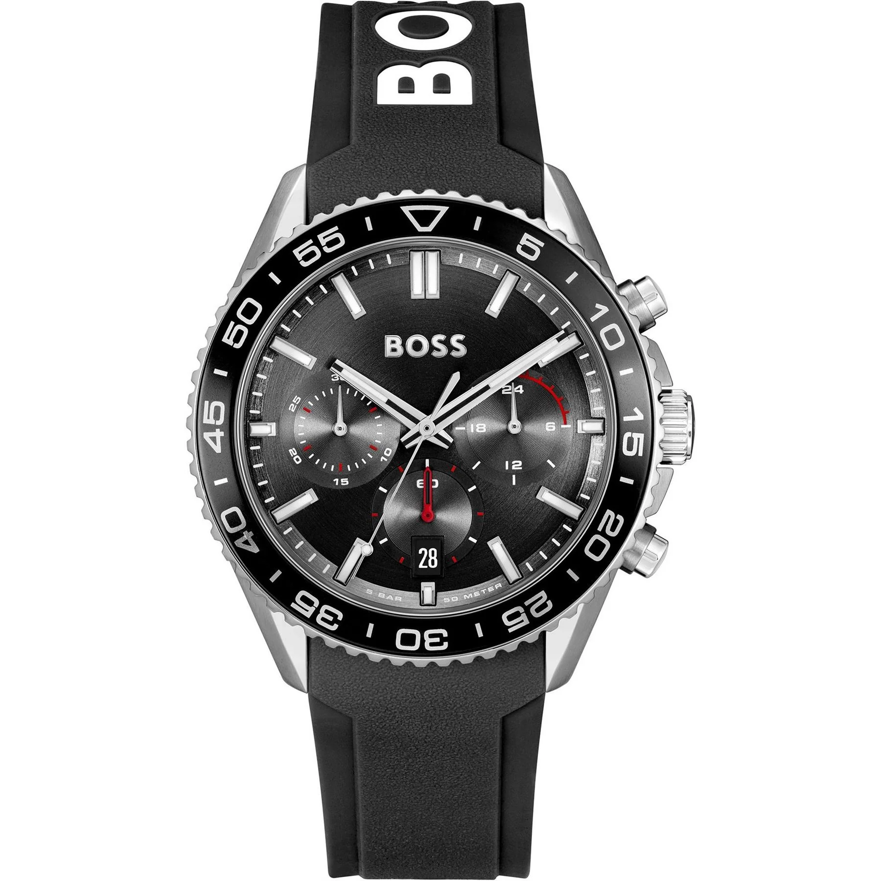 Boss Runner Watch With Rotating Bezel