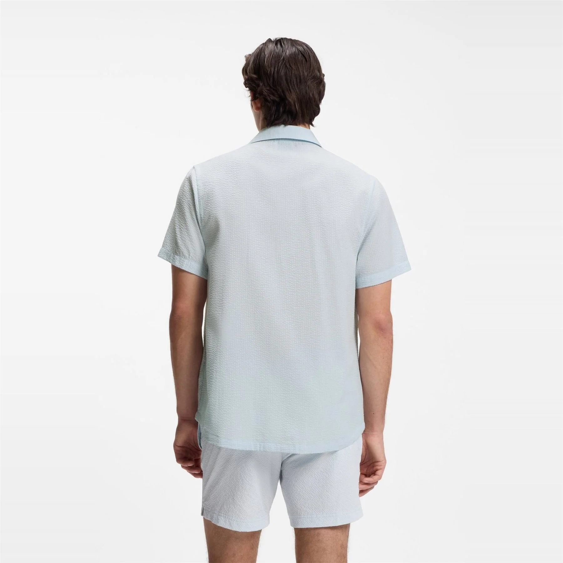 Boss Short Sleeve Plain Shirt - Image 3