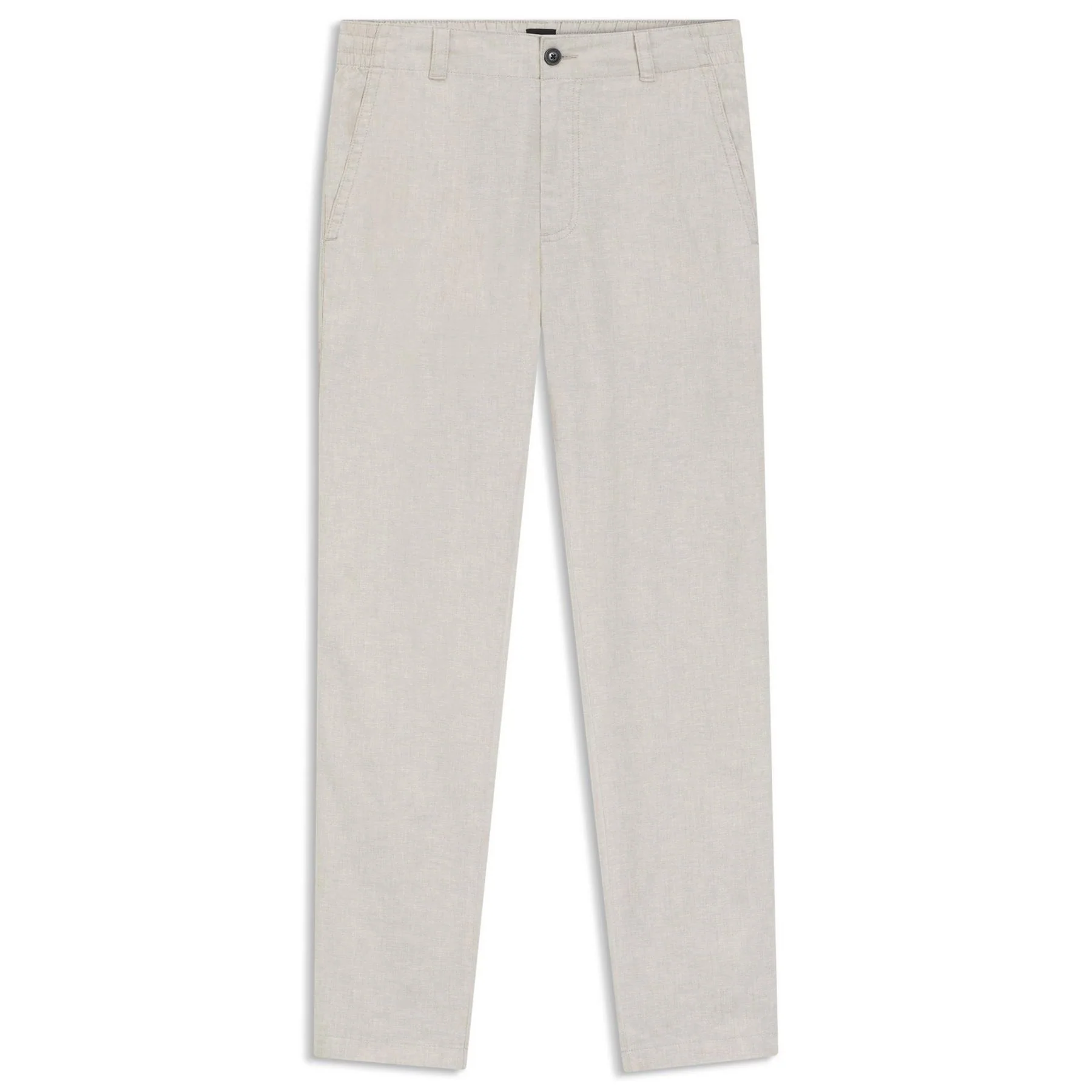 Boss Orange Straight Leg Linen Trousers - Image 7