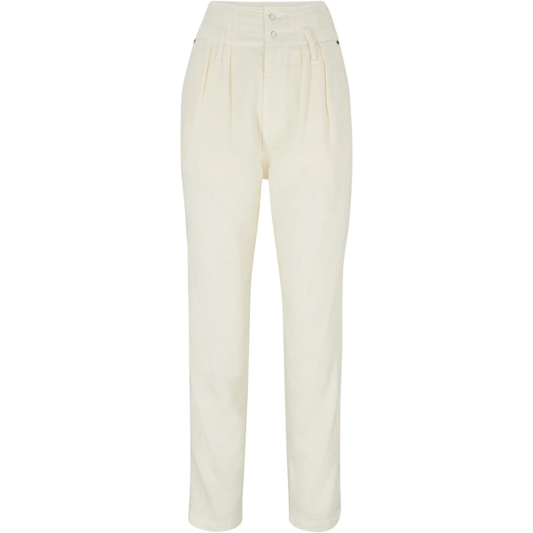 Boss Tecla1 Solid Patterned Straight Trousers