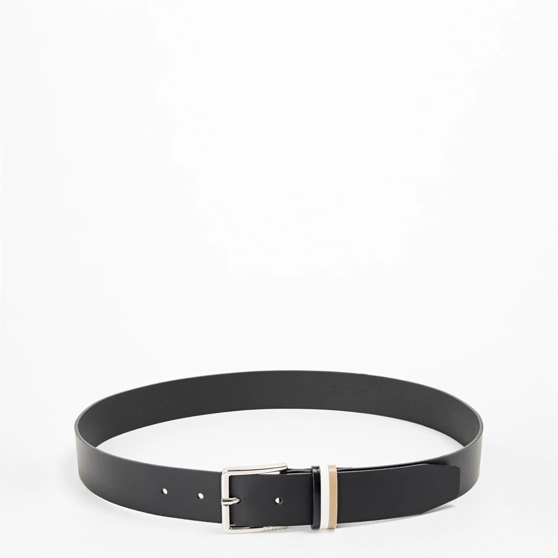 Boss Pin Buckle Leather Belt