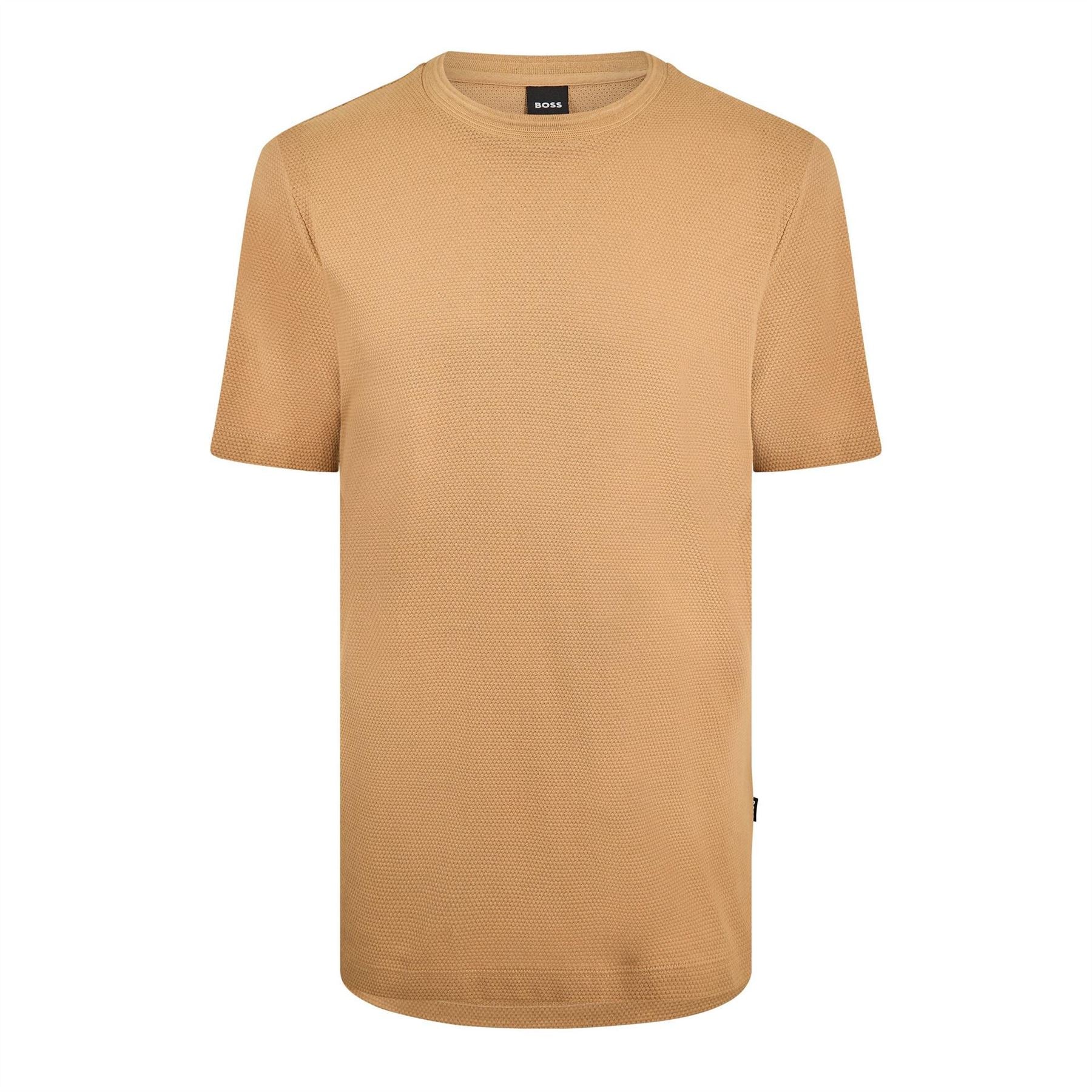 Boss Tiburt Bubble Structure Cotton Short Sleeve T-Shirt - Image 10