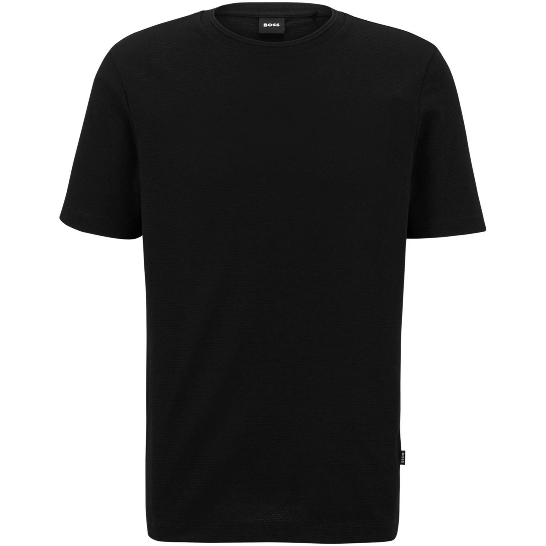 Boss Tiburt Bubble Structure Cotton Short Sleeve T-Shirt - Image 16