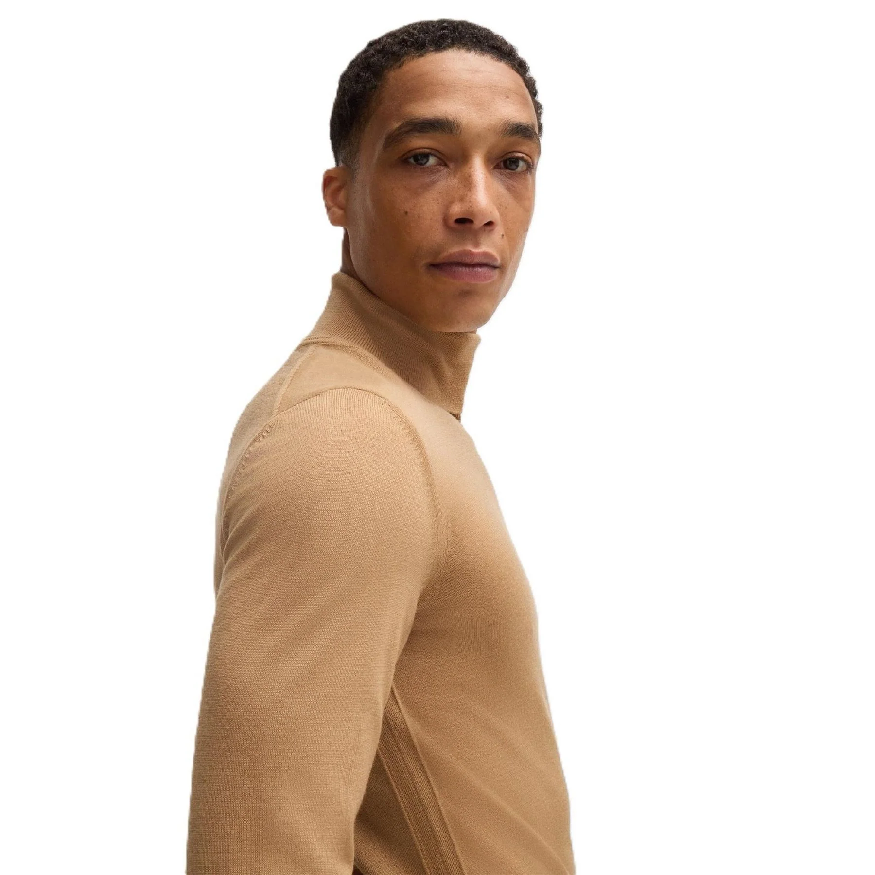 Boss Turtle Neck Long Sleeve Regular Fit Sweater - Image 16