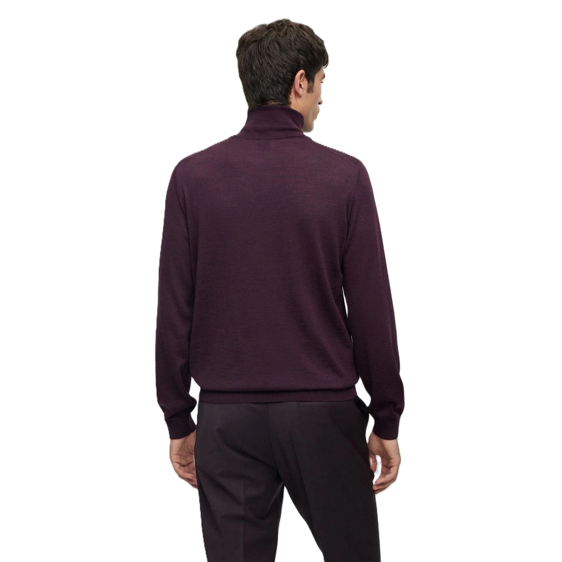 Boss Turtle Neck Long Sleeve Regular Fit Sweater - Image 35