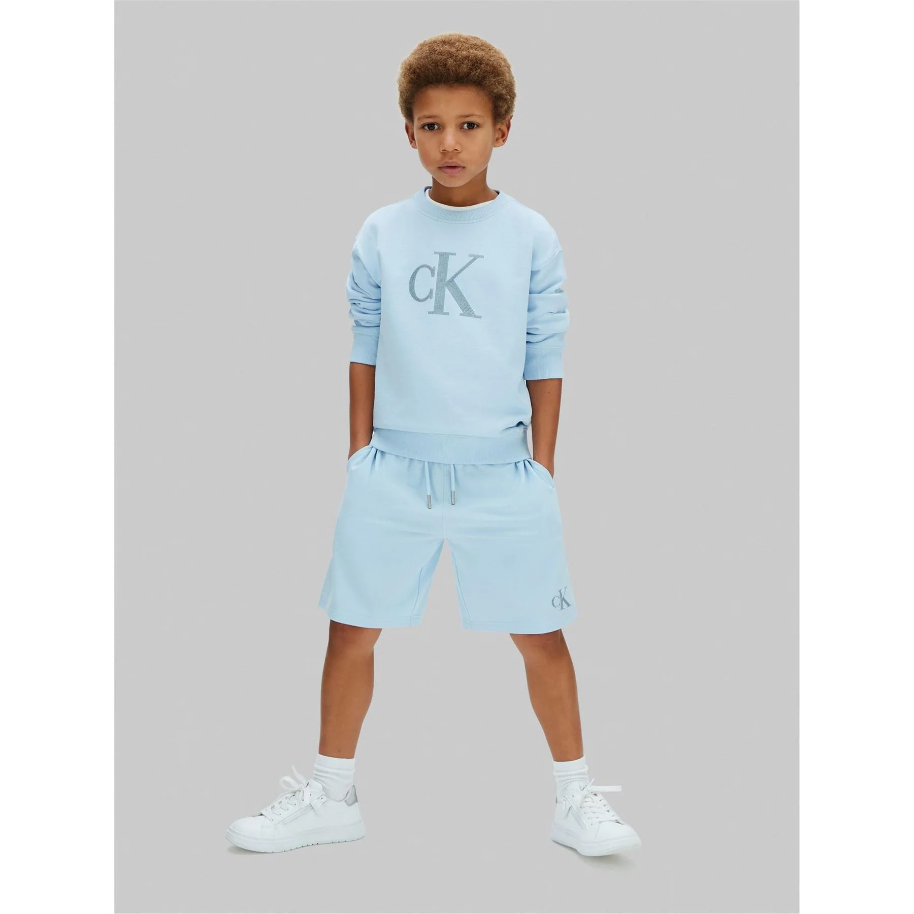Calvin Klein Jeans 2pc Crw Shrt Set Jn62 - Image 3