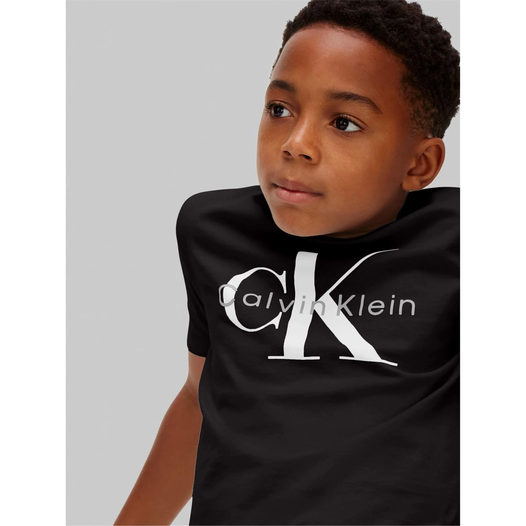 Calvin Klein L Logo T-Shirt Jn63 - Image 3