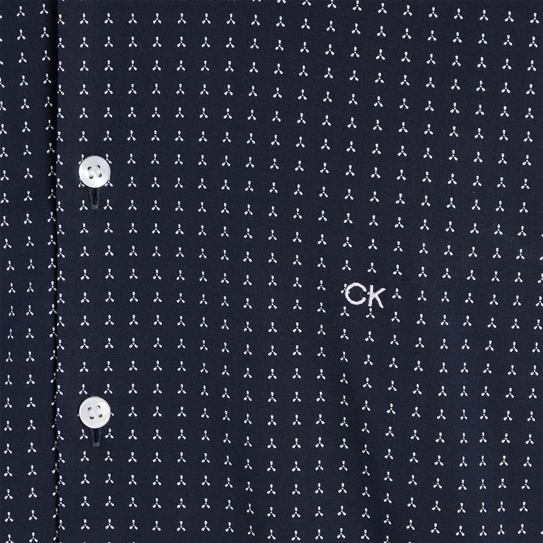 Calvin Klein Print Poplin Shirt - Image 3