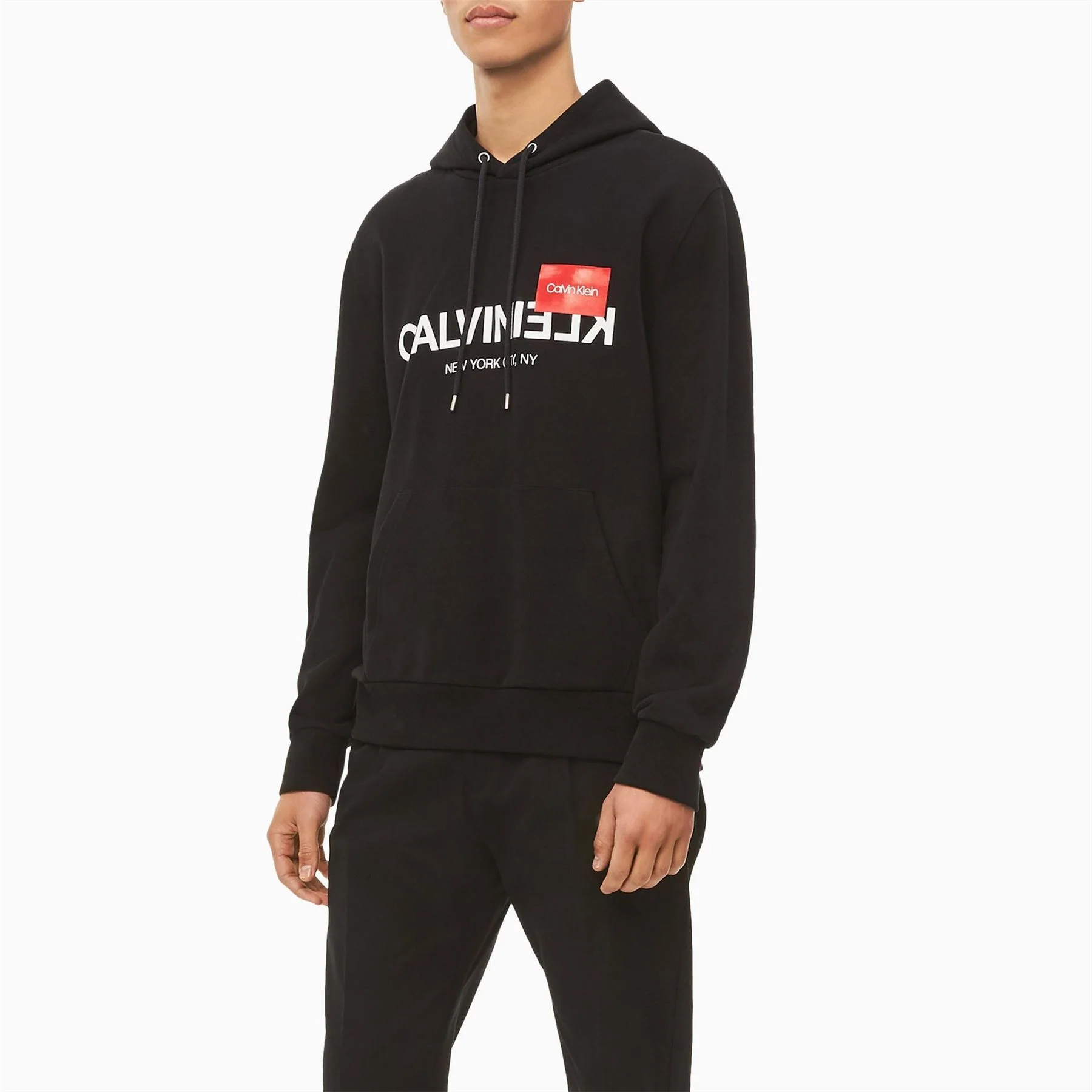 Calvin Klein Reverse Logo Hoodie - Image 2