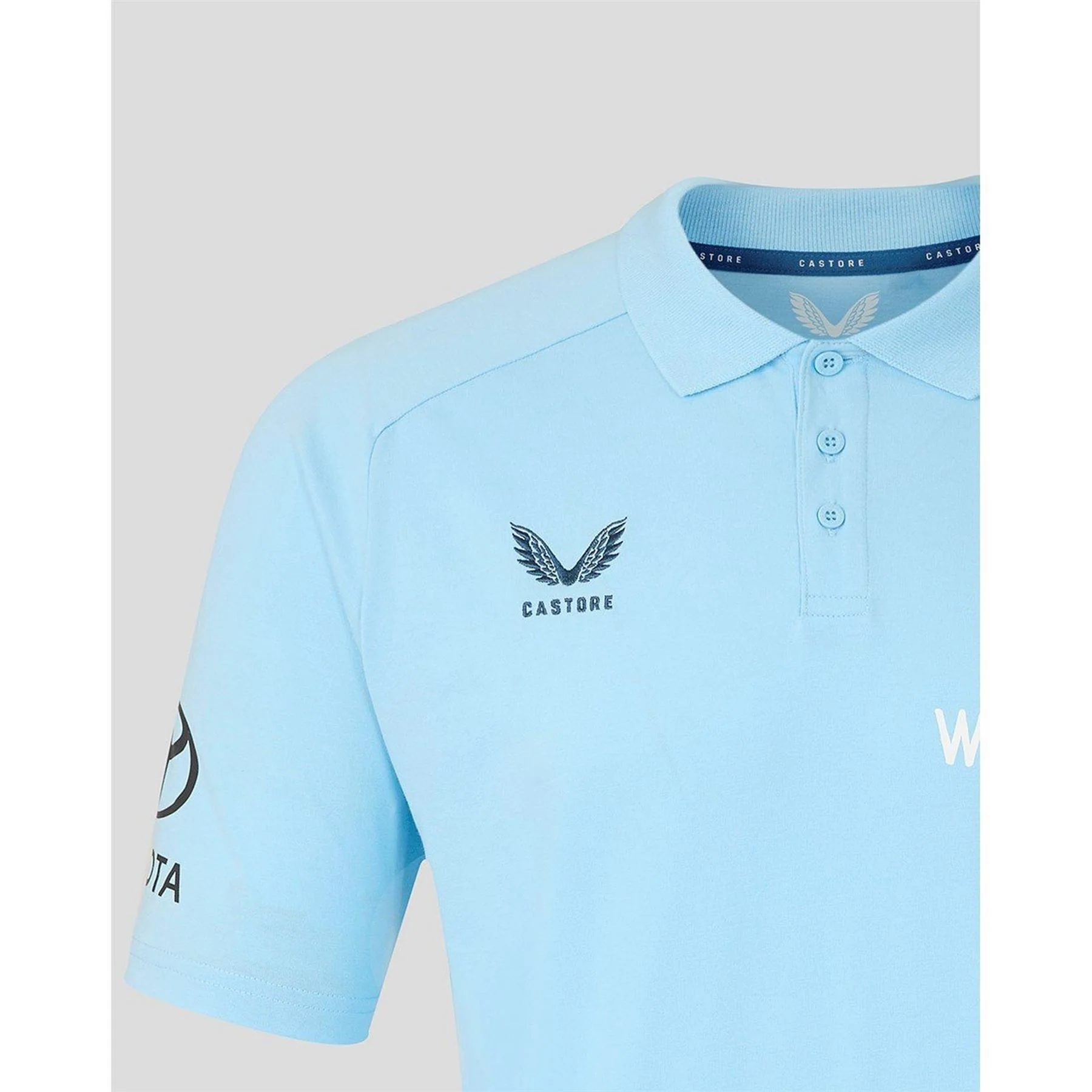 Castore 26 27 England Cricket Polo Shirt - Image 4