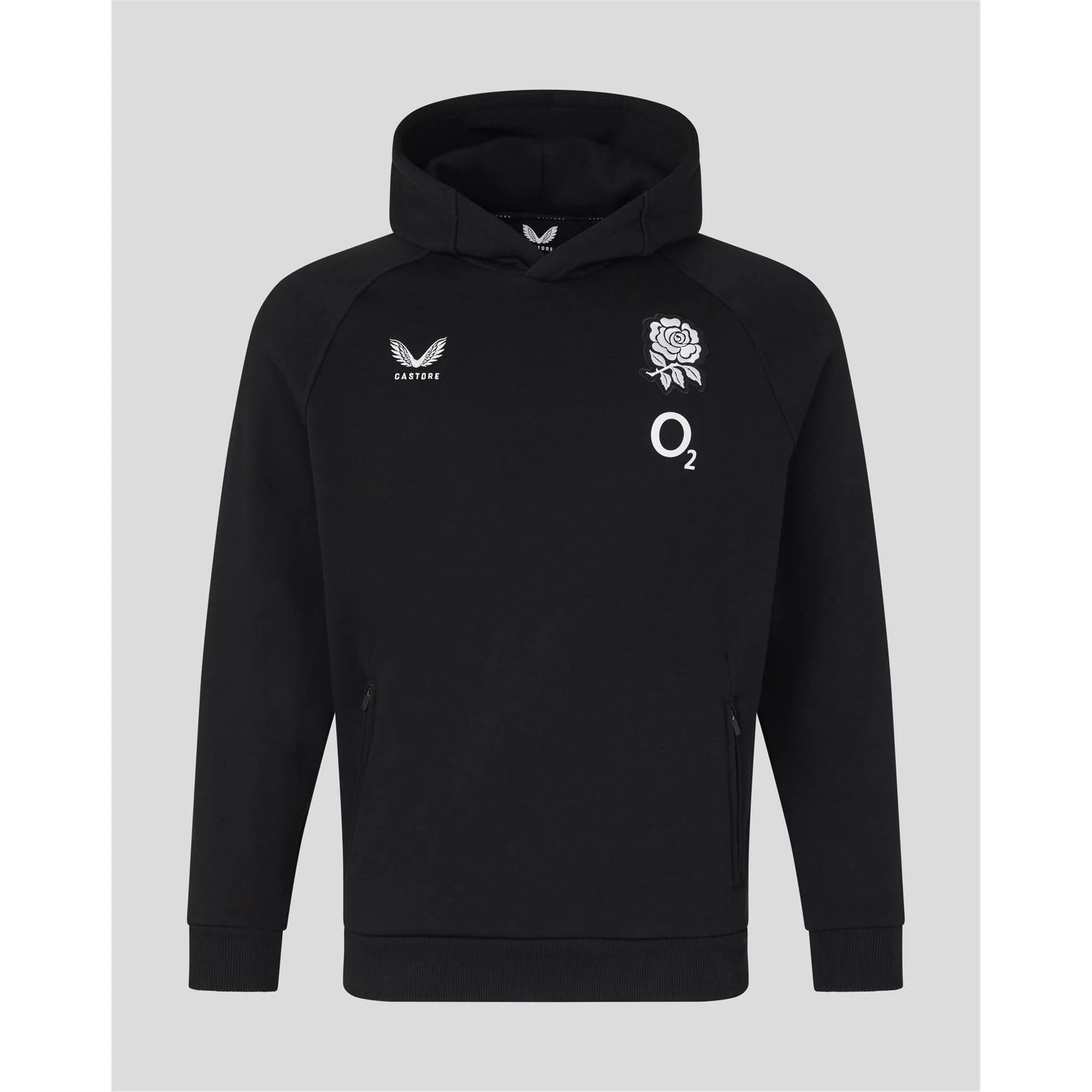 Castore England Rugby 2026 Travel Adapt Fleece Hoodie