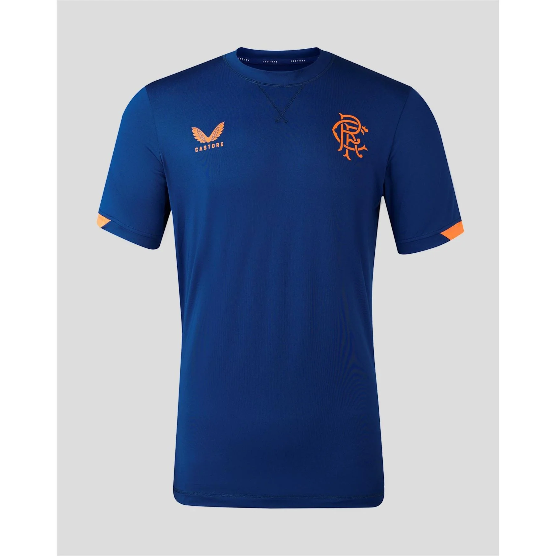 Castore Rangers Travel T-Shirt 2023 2024 Adults - Image 5