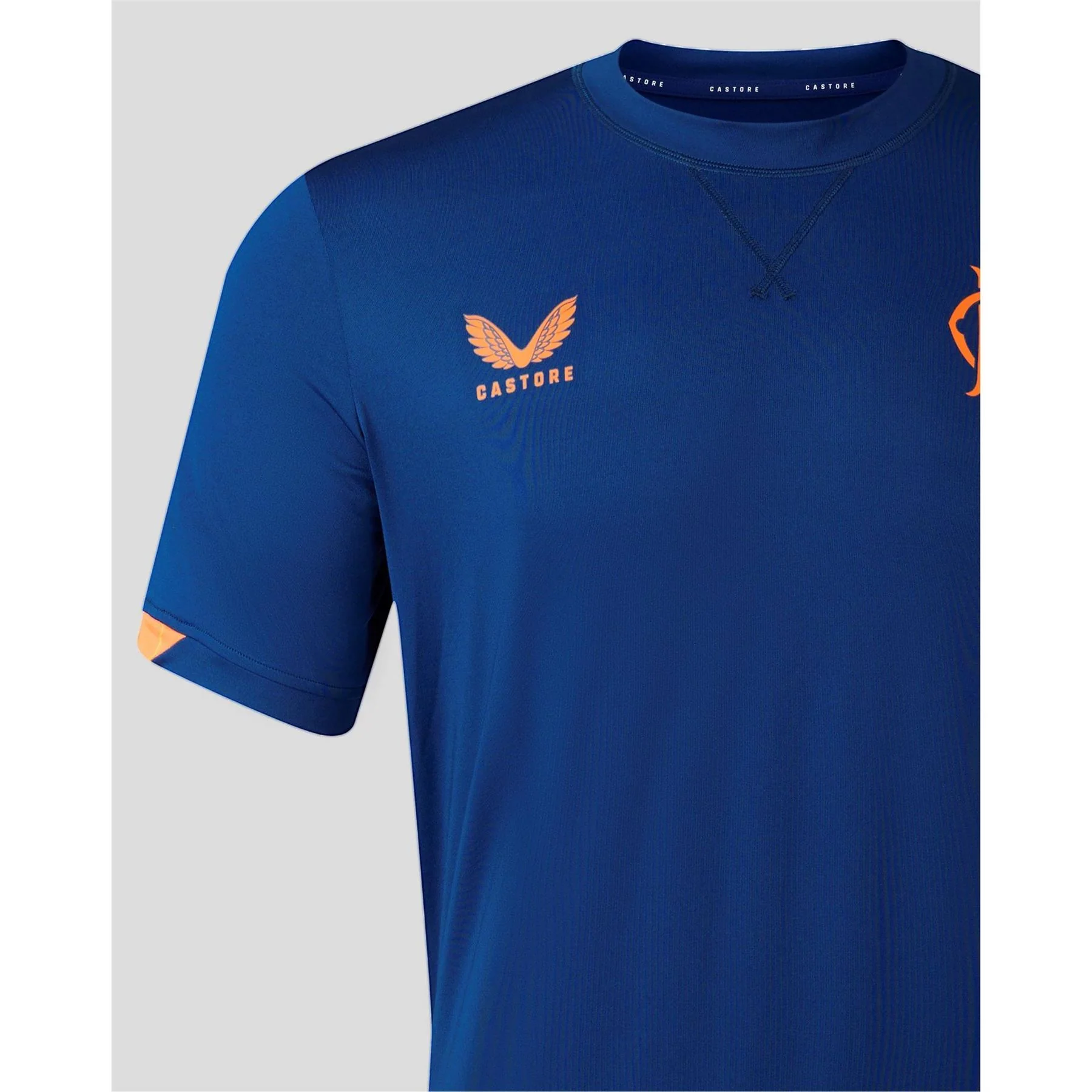 Castore Rangers Travel T-Shirt 2023 2024 Adults - Image 7