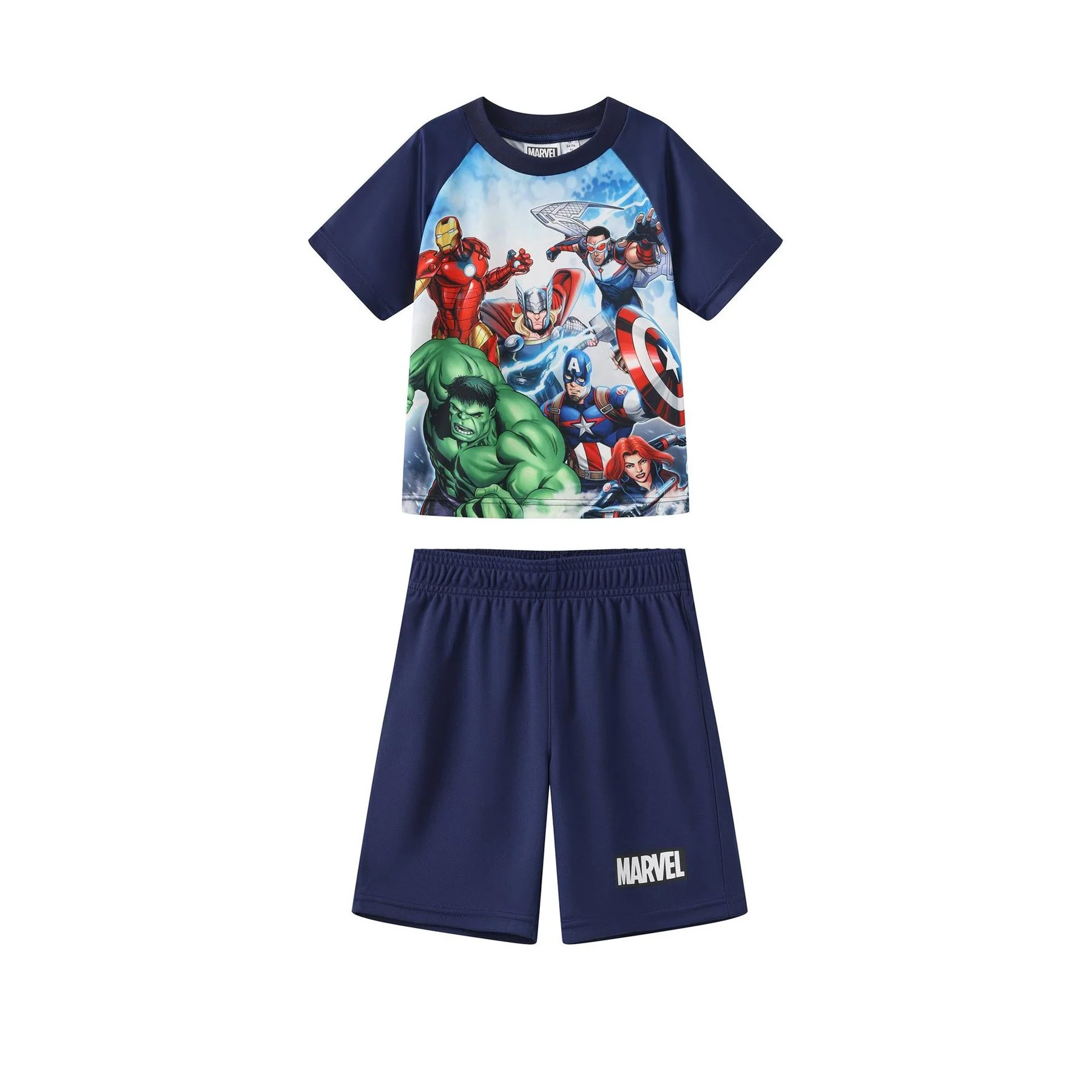 Character Junior Crew Neck Short Sleeve T-Shirt and Short Set