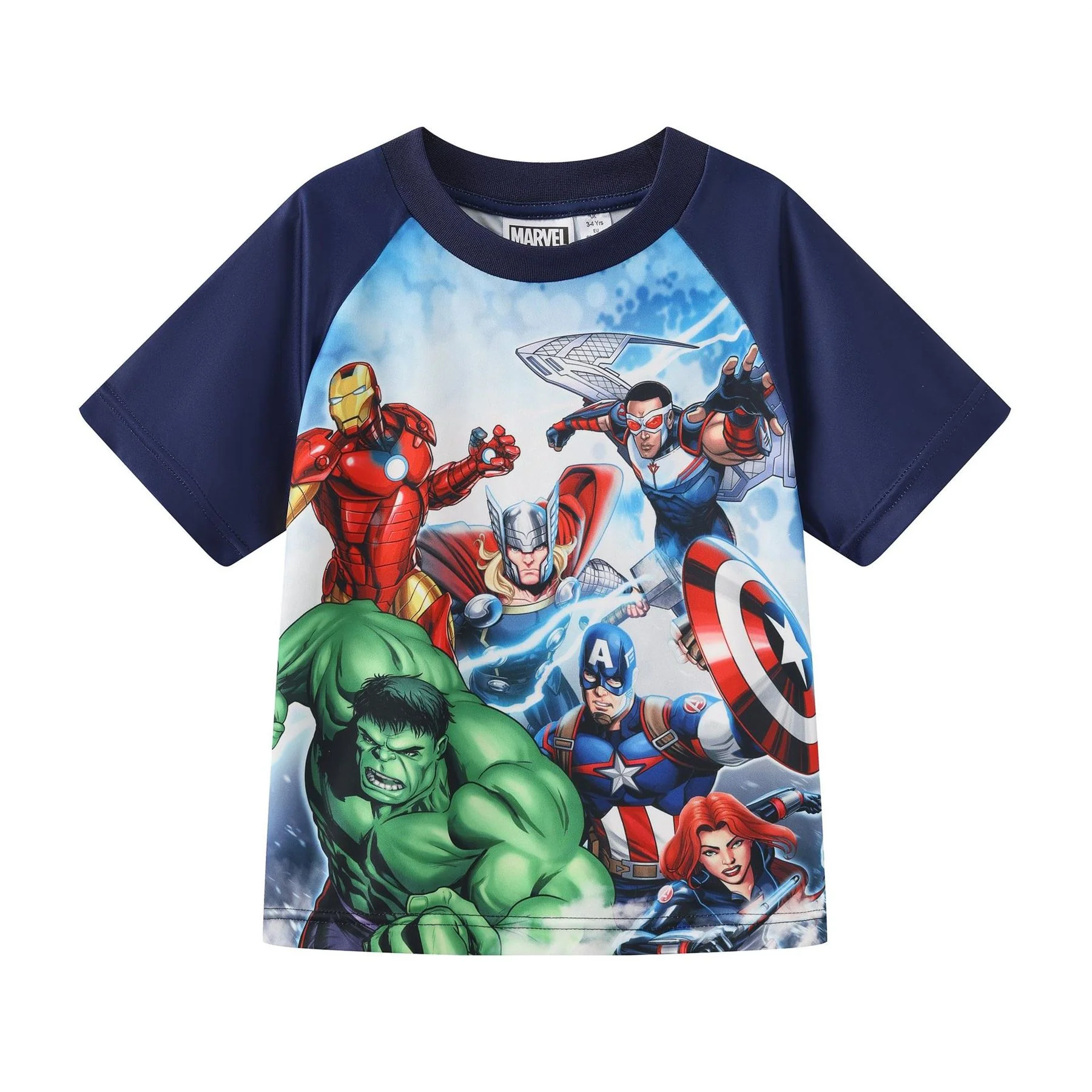 Character Junior Crew Neck Short Sleeve T-Shirt and Short Set - Image 2