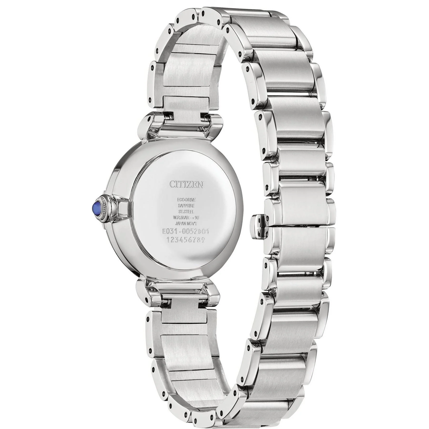 Citizen Eco Drive Diamond Maybell Stainless Steel Watch - Image 2