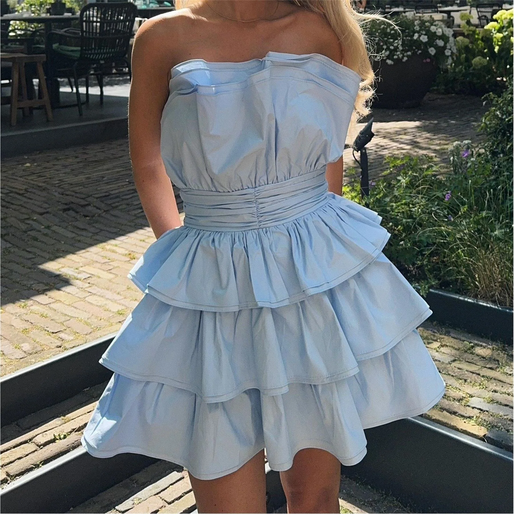 Collective The Label Layered Mini Dress - Image 3