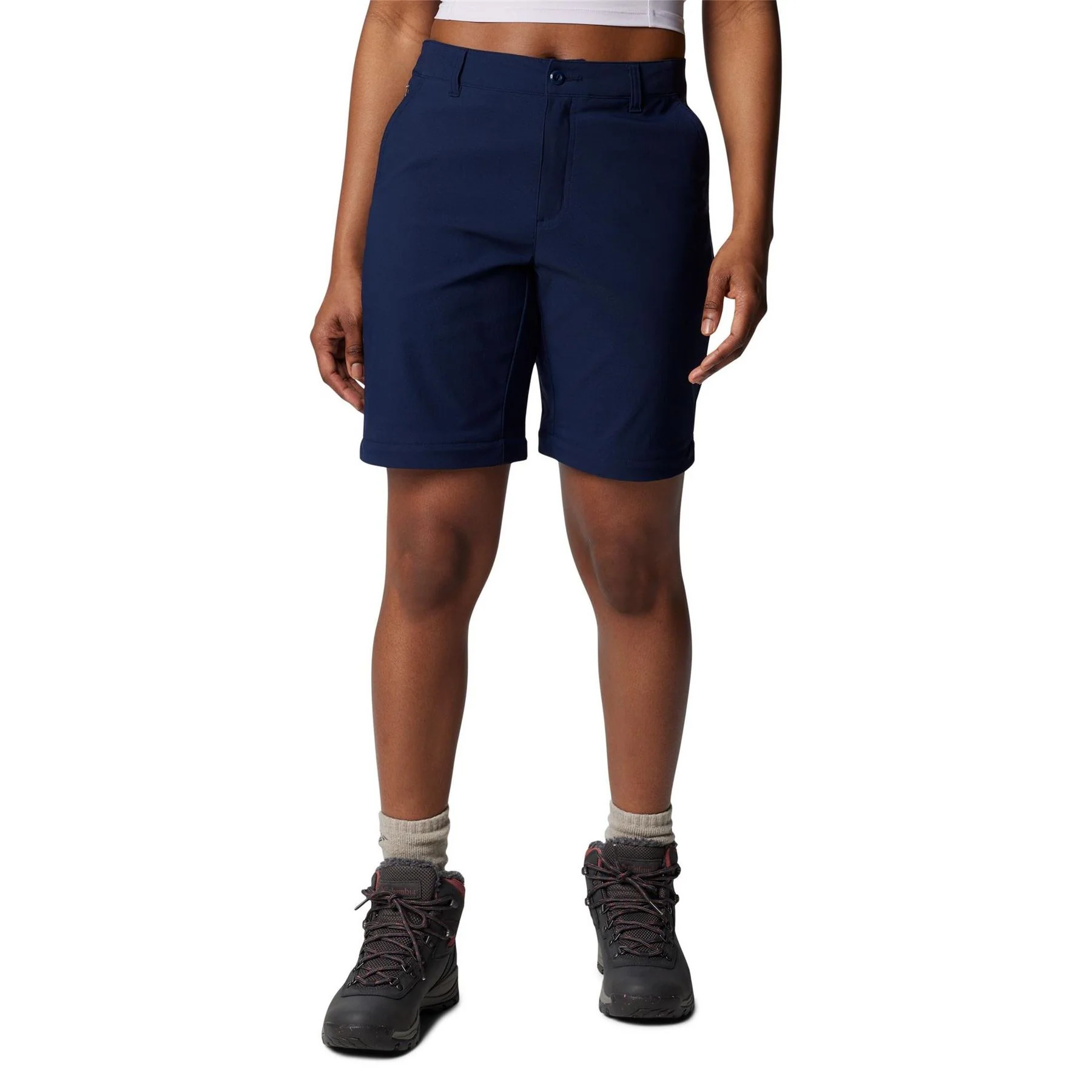 Columbia Leslie Solid Patterned Straight Cargo Pants - Image 5