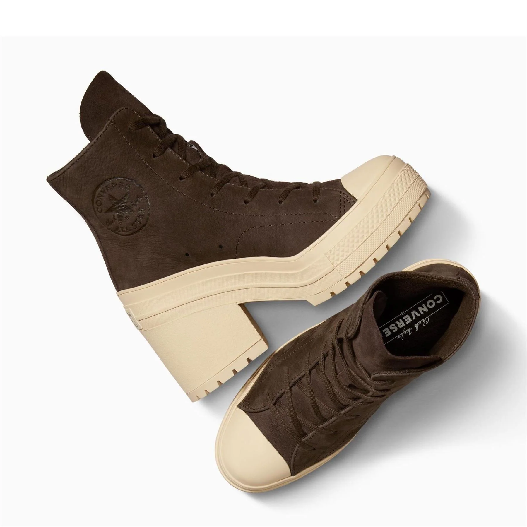 Converse Adults Chuck 70 De Luxe Heel Pla High Top Trainers - Image 4