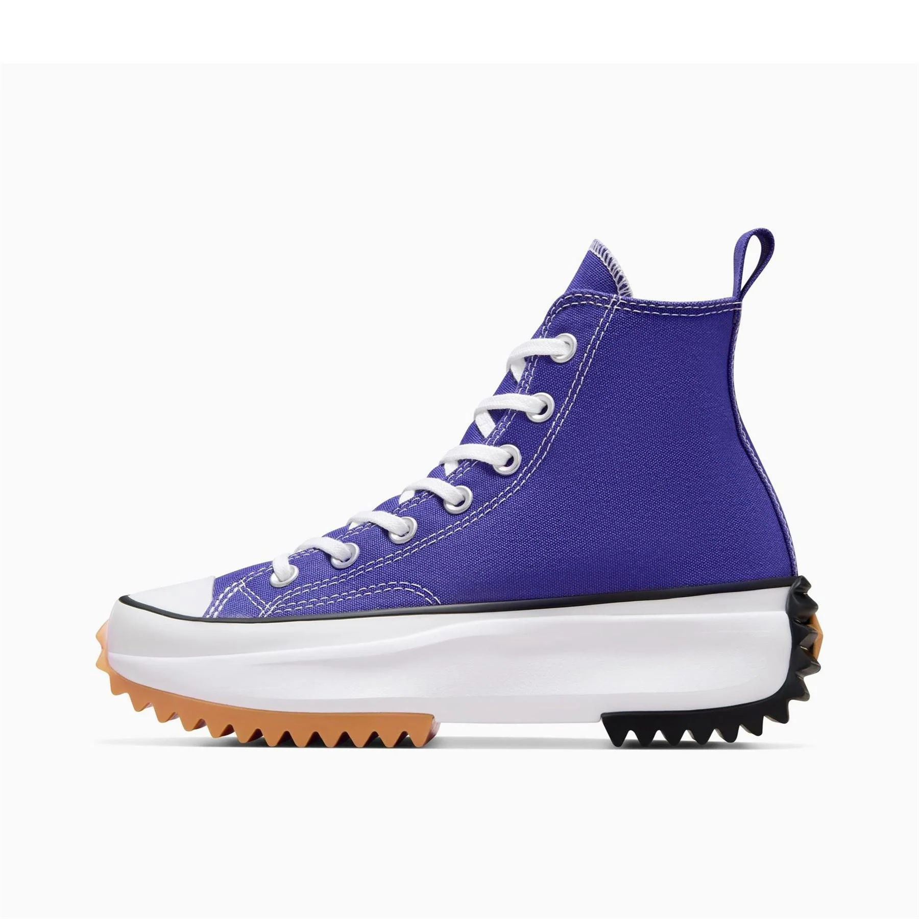 Converse Adults Run Star Hike Platform Canvasas High Top Trainers - Image 2