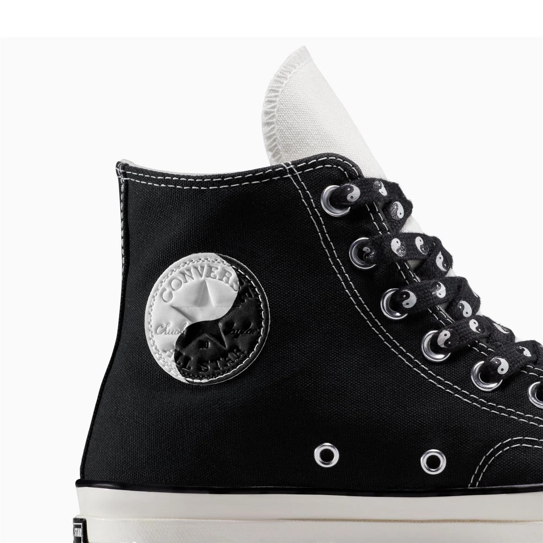 Converse Chuck 70 All Star Yin Yan Canvasas High Top Trainers - Image 5