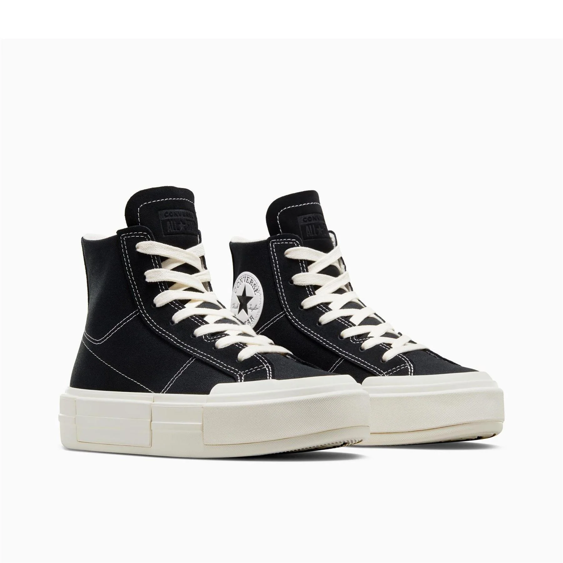 Converse Chuck Taylor All Star Cru Canvasas High Top Trainers - Image 5