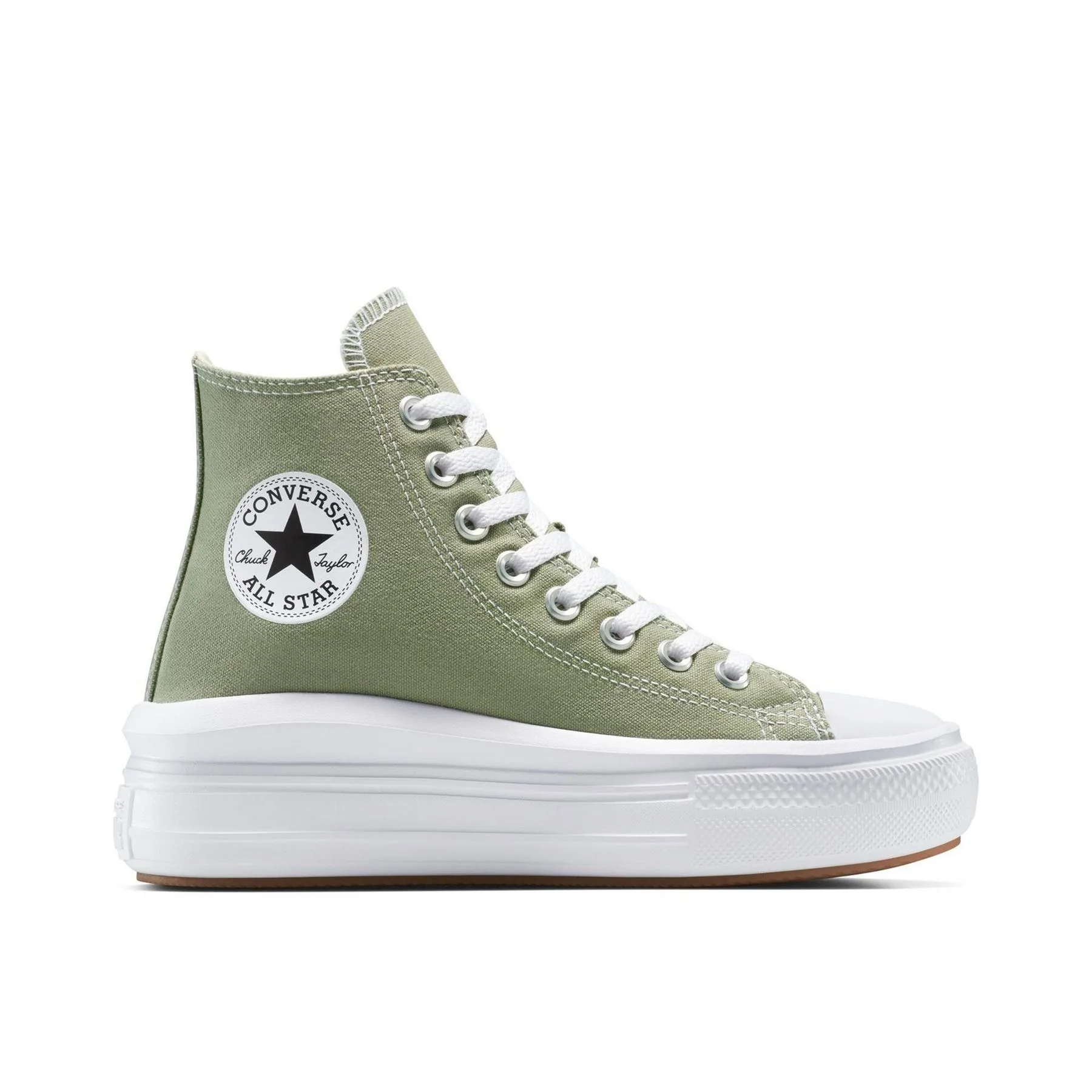 Converse Chuck Taylor All Star Mov Canvasas High Top Trainers - Image 10