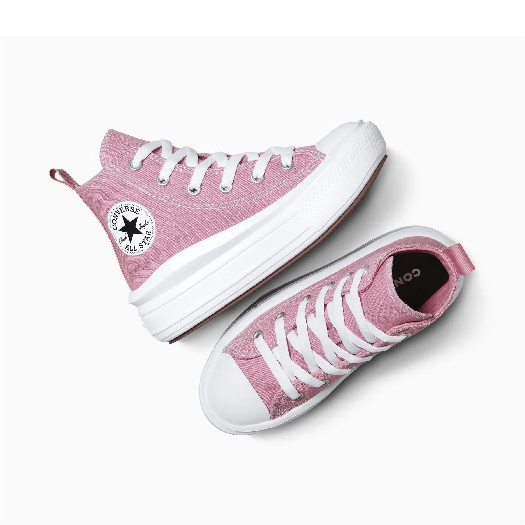 Converse Chuck Taylor All Star Mov Canvasas High Top Trainers - Image 4